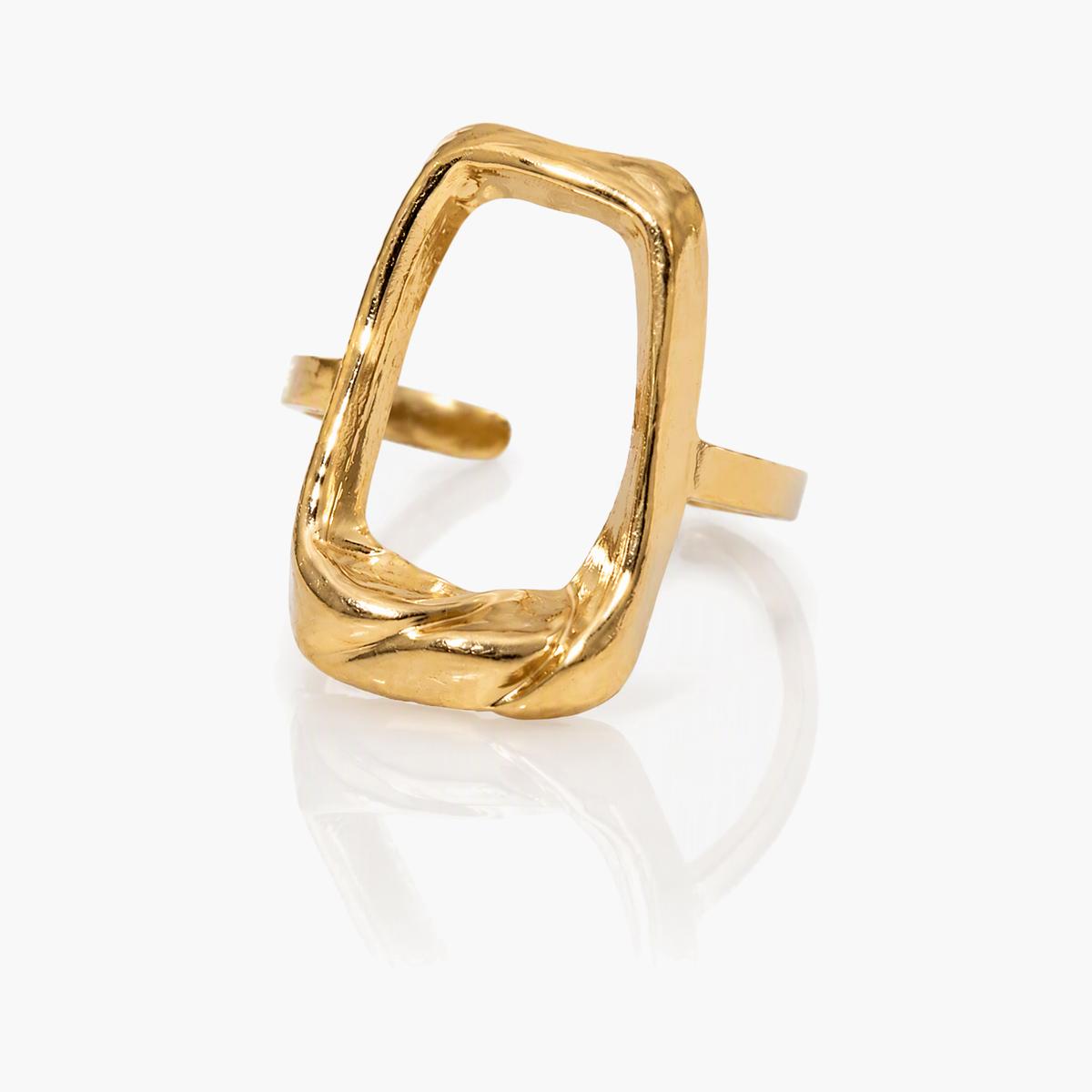 Minimalist Geometric Open Ring