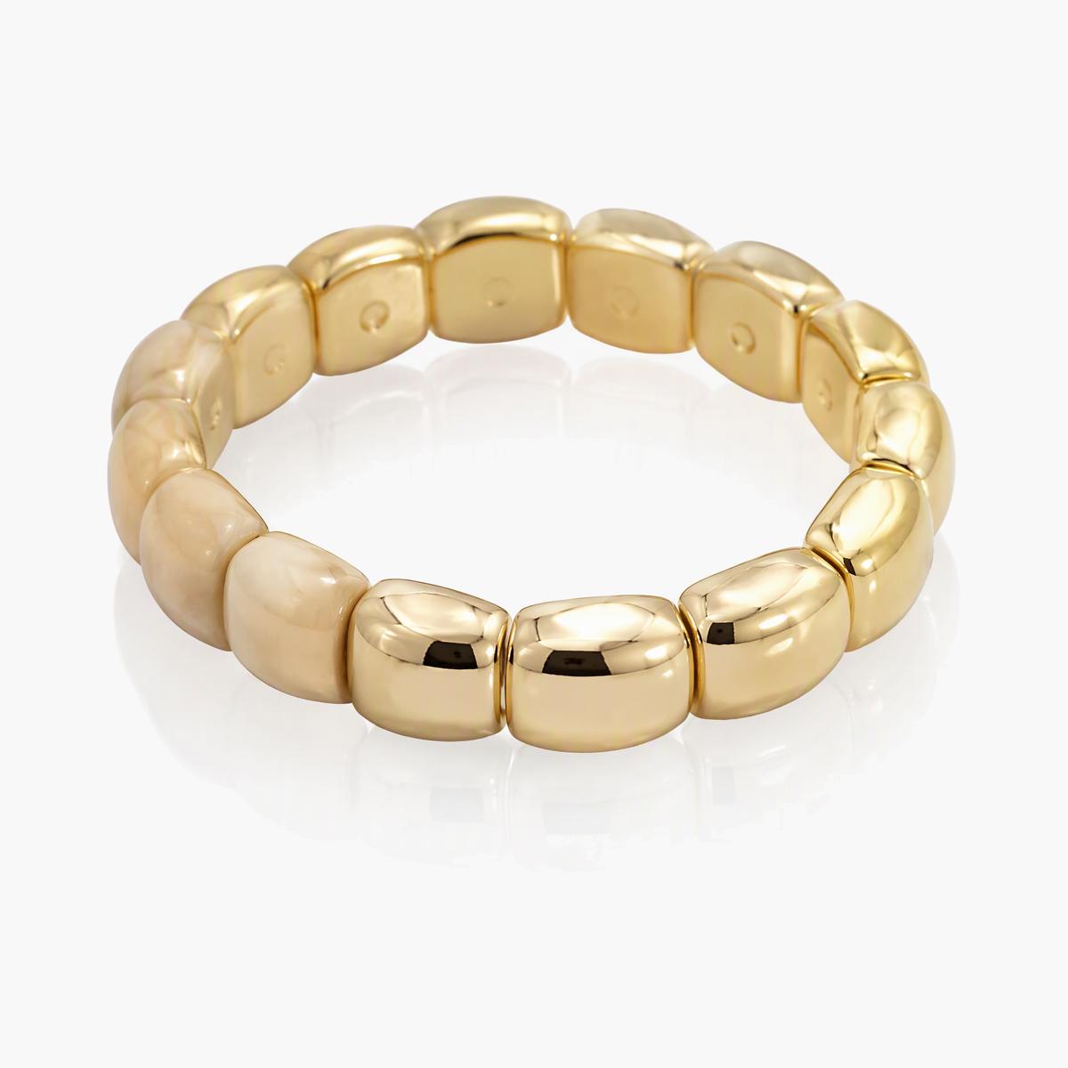 Chunky Square Bead Bracelet