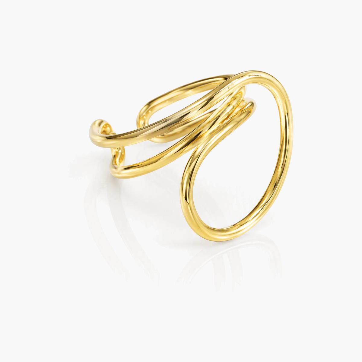 Trendy Twisted Band Ring