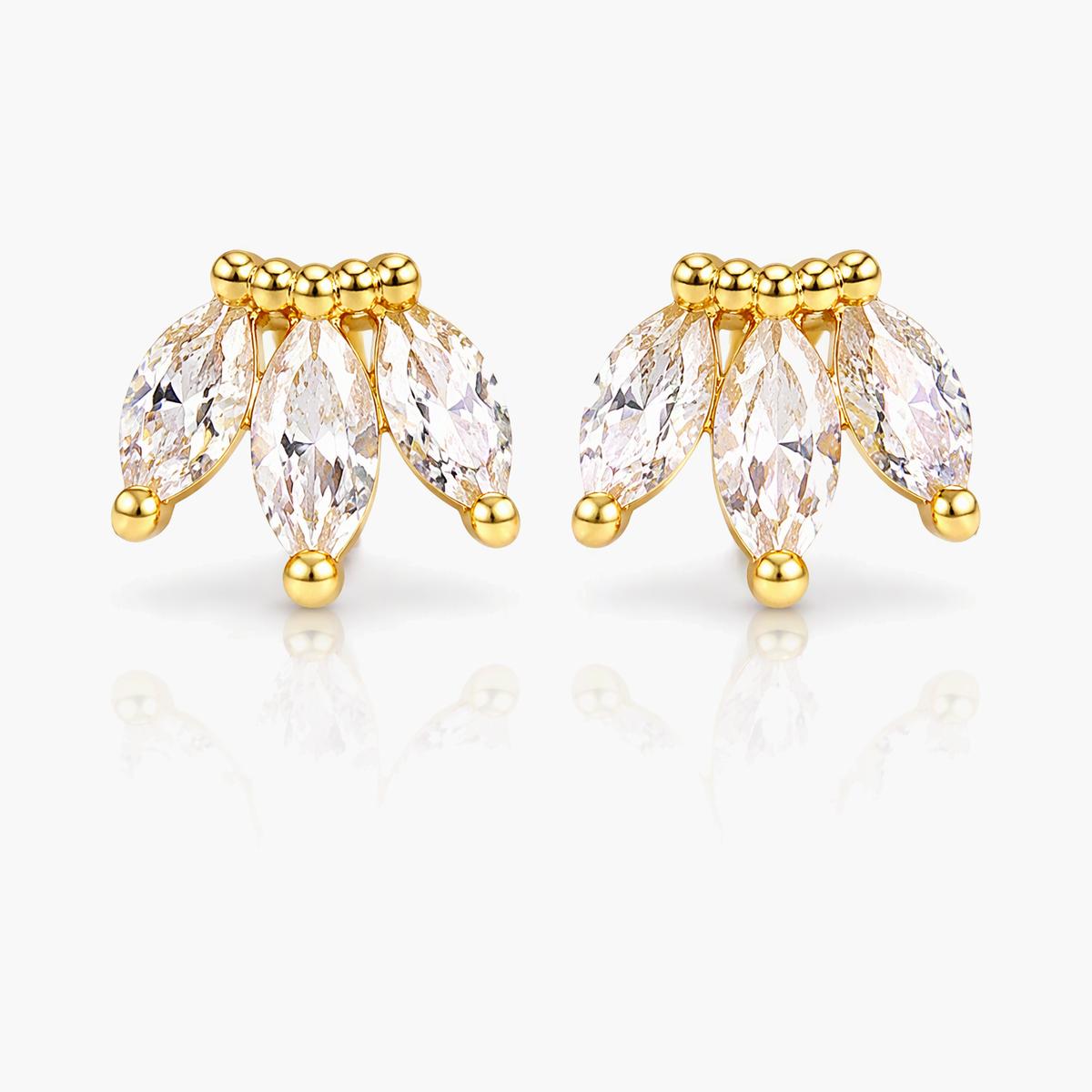 Dainty Flower Stud Earrings