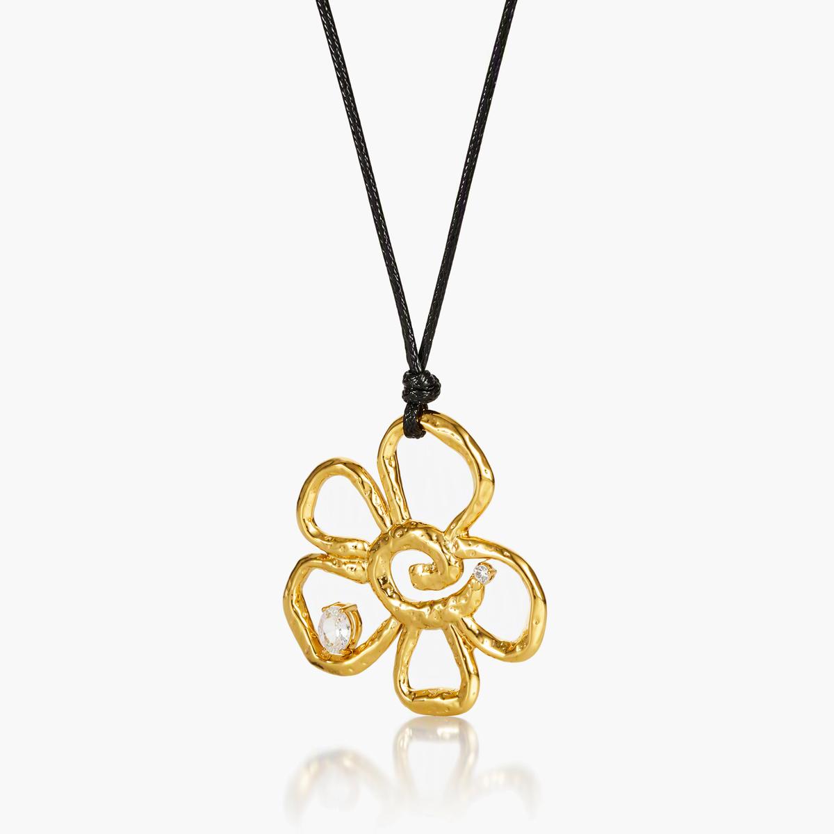 Flower Pendant Necklace