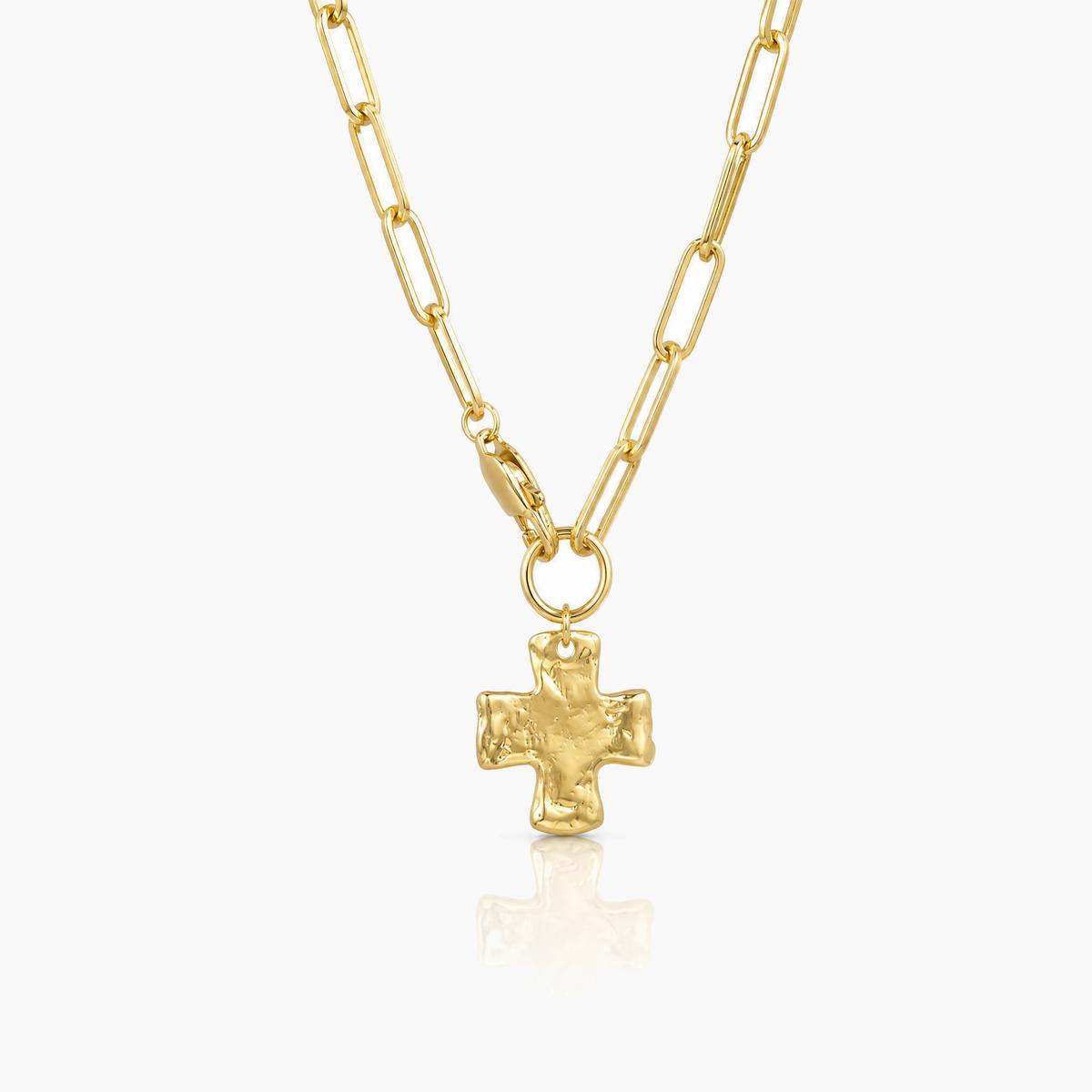 Minimalist Cross Pendant Necklace