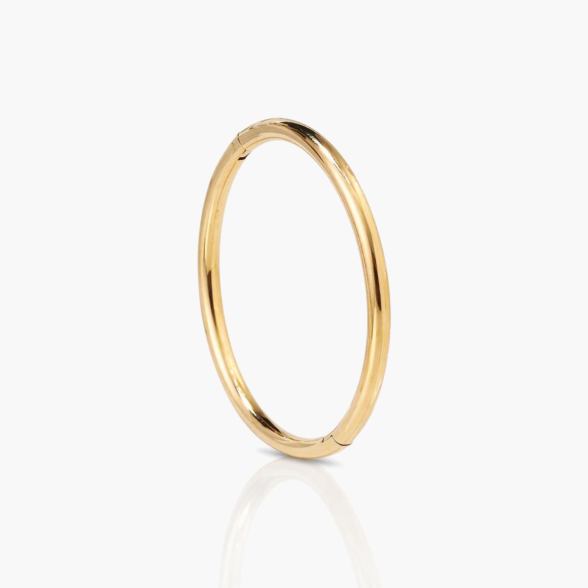 Minimalist Round Bangle