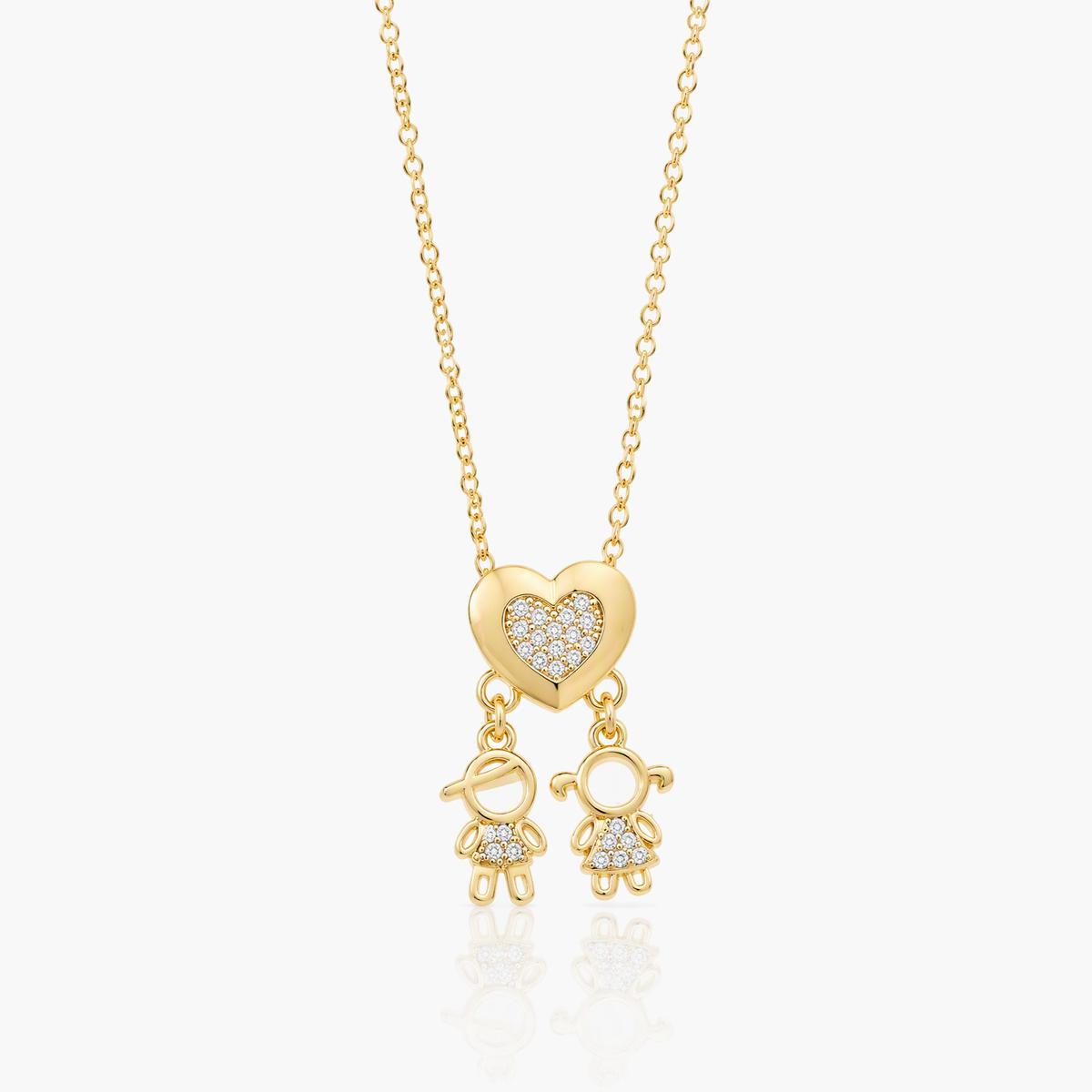 Cute Heart Charm Pendant Necklace