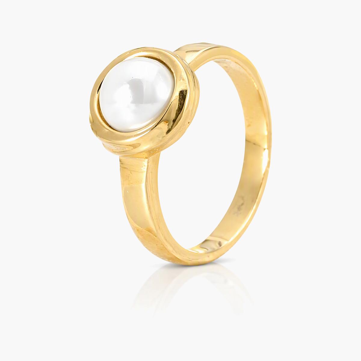 Round Bezel Ring