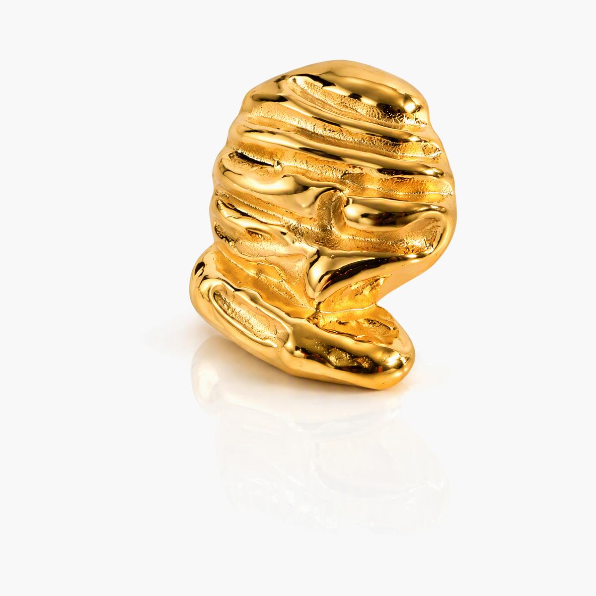 Chunky Twisted Hoop Earrings