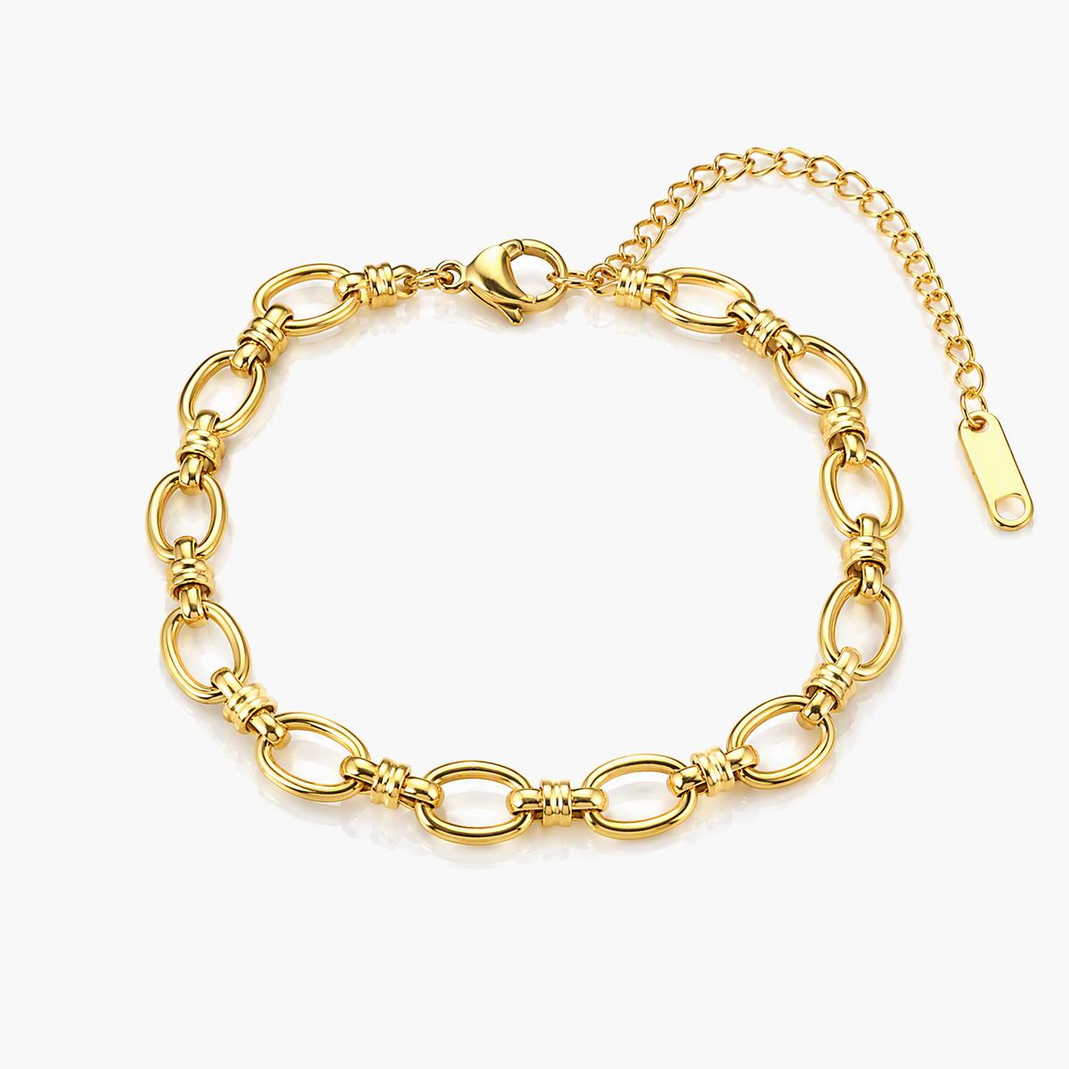 Oval Link Chain Bracelet