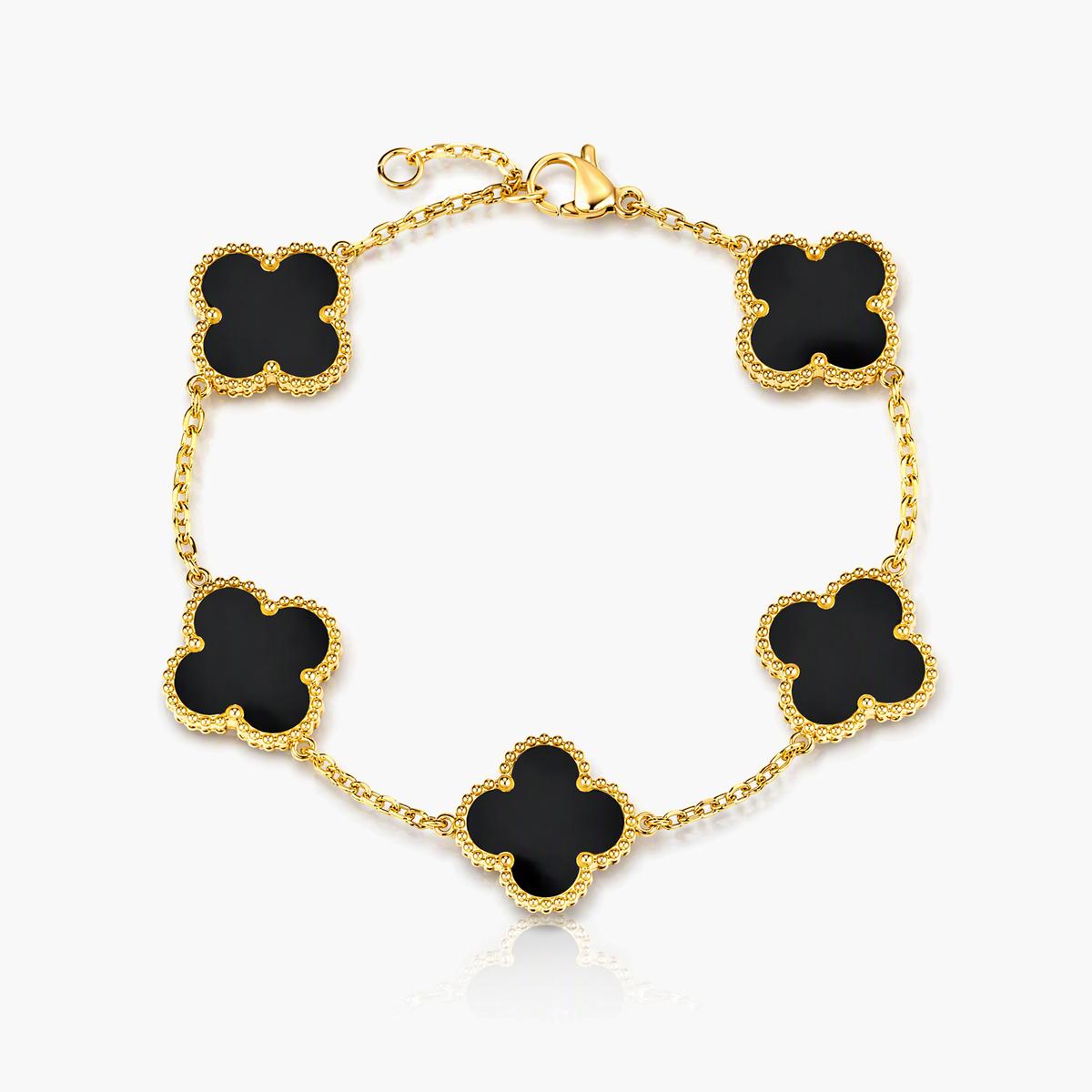 Four-Leaf Clover Bracelet