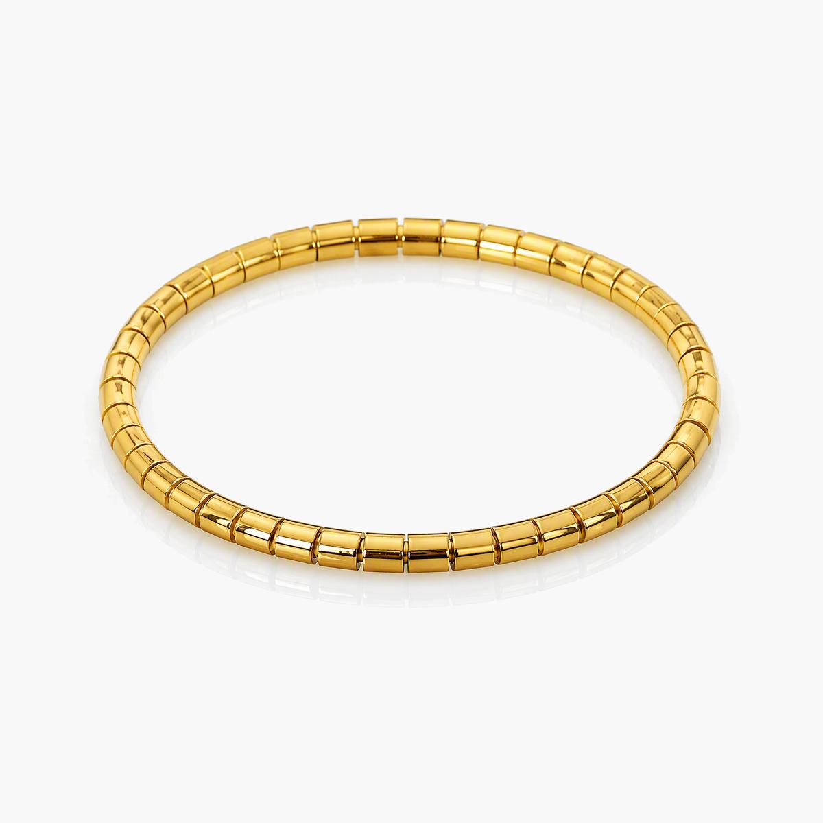 Segmented Beaded Bangle