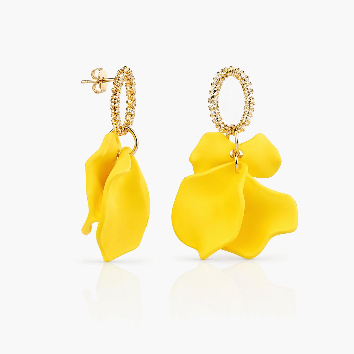 Trendy Bow Ribbon Drop Earrings