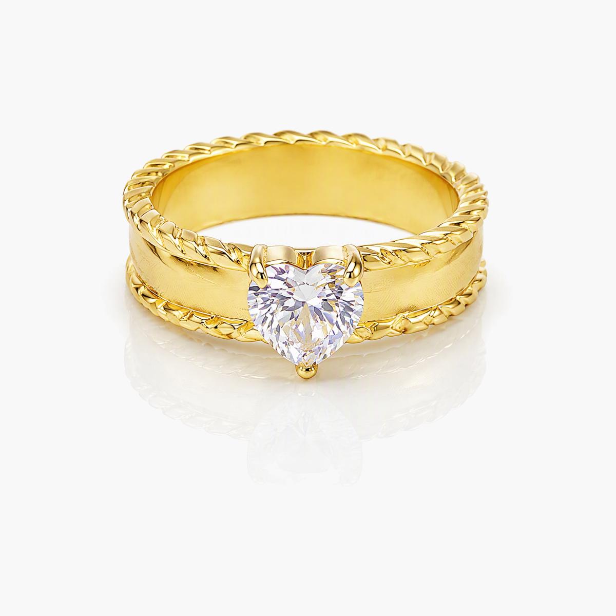 Dainty Heart Ring