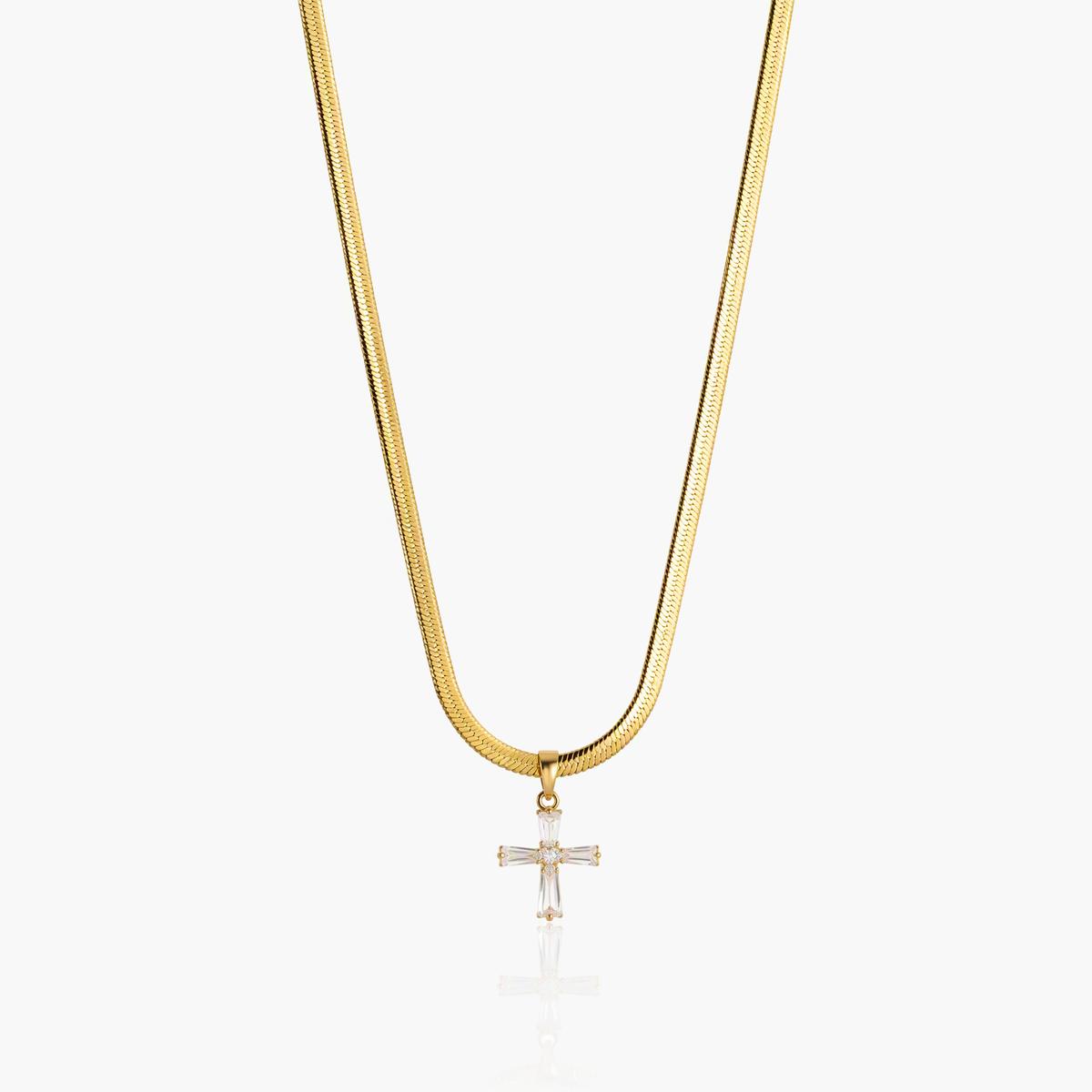 Dainty Snake Chain Pendant Necklace
