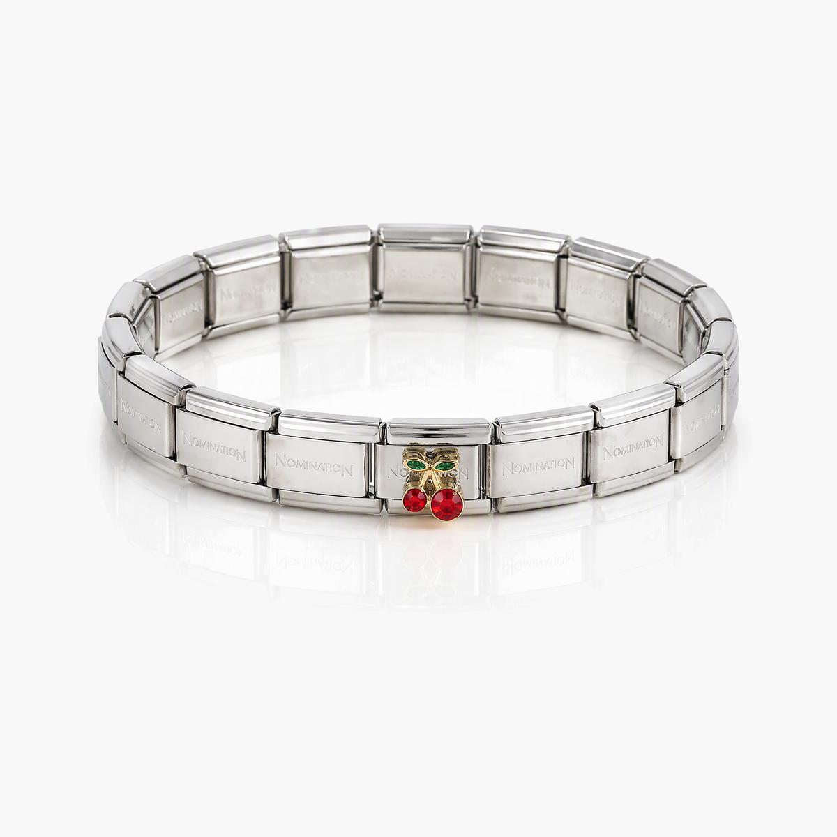 Cute Cherry Charm Bracelet