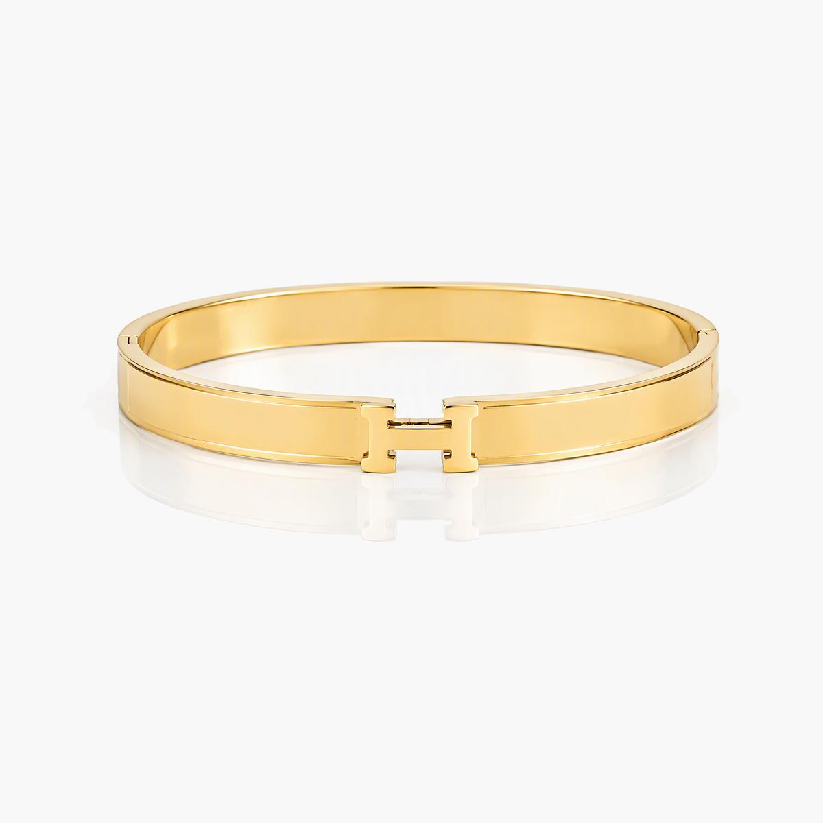 Elegant Geometric Bangle