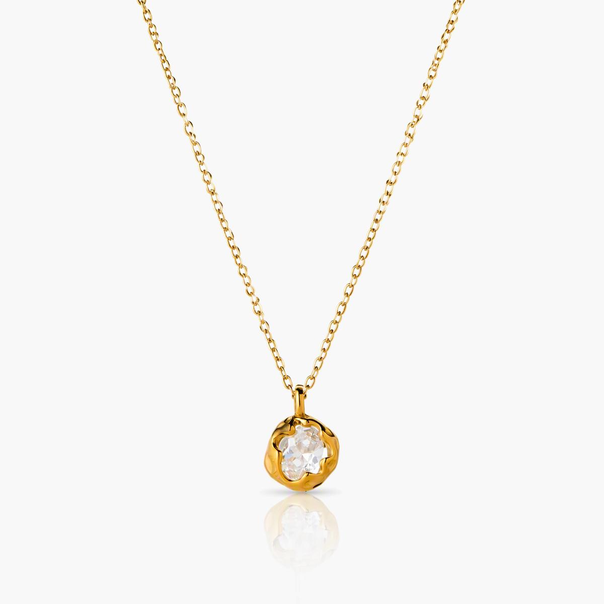 Dainty Flower Pendant Necklace