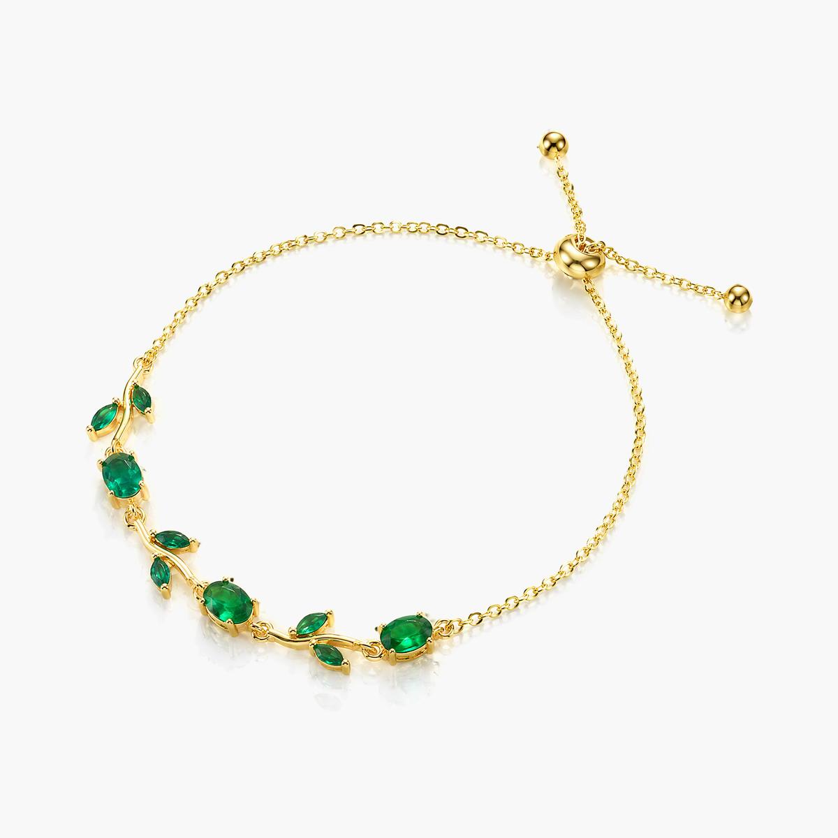 Leaf Vine Chain Bracelet