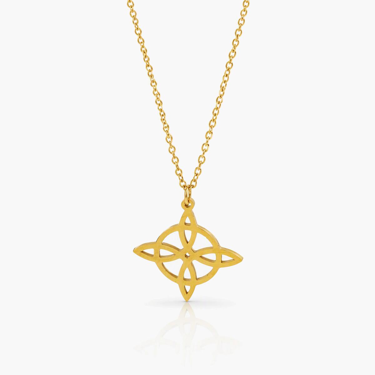 Dainty Celtic Knot Pendant Necklace