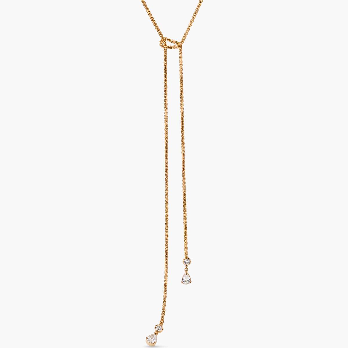 Dainty Water Drop Y-Chain Necklace