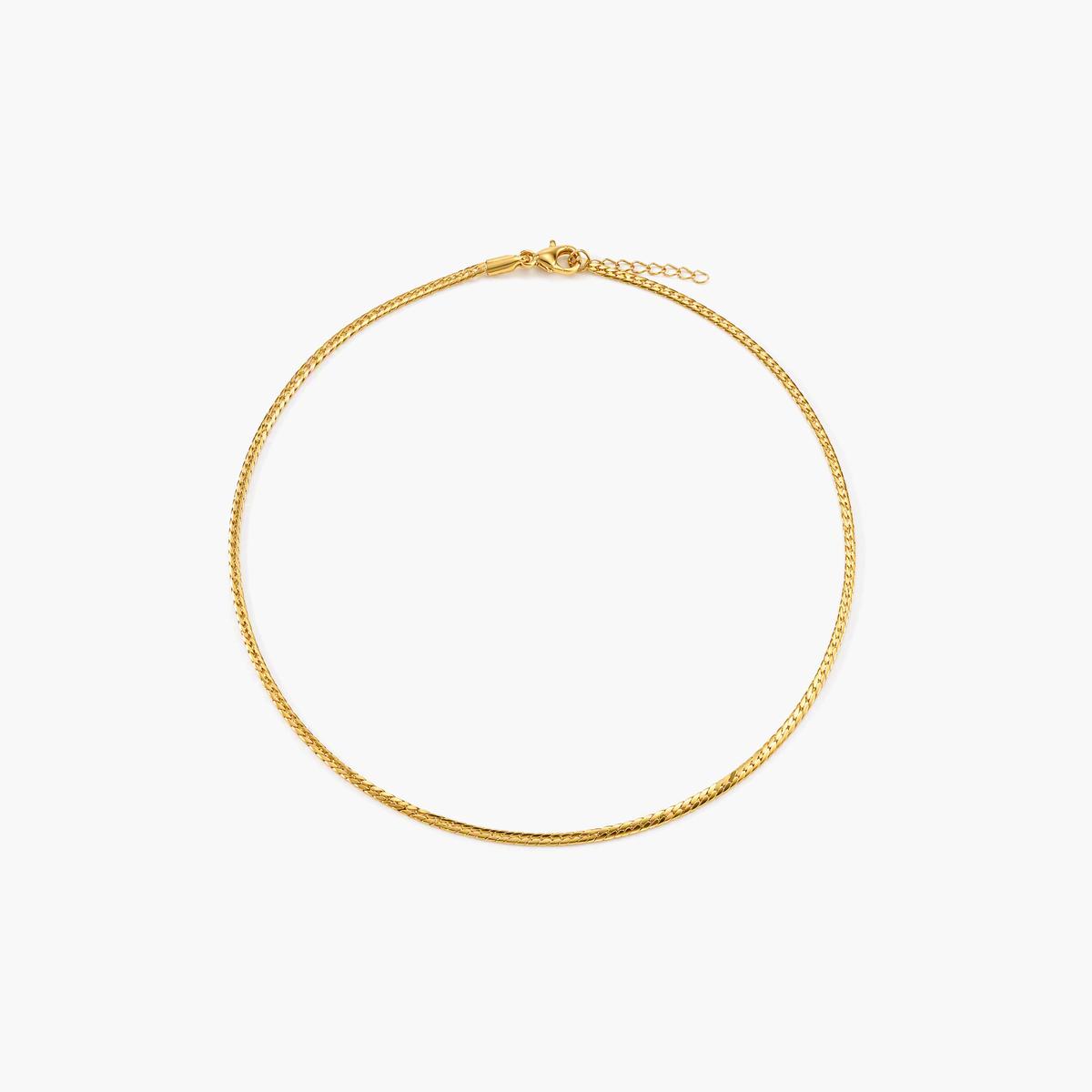 Minimalist Snake Chain Necklace