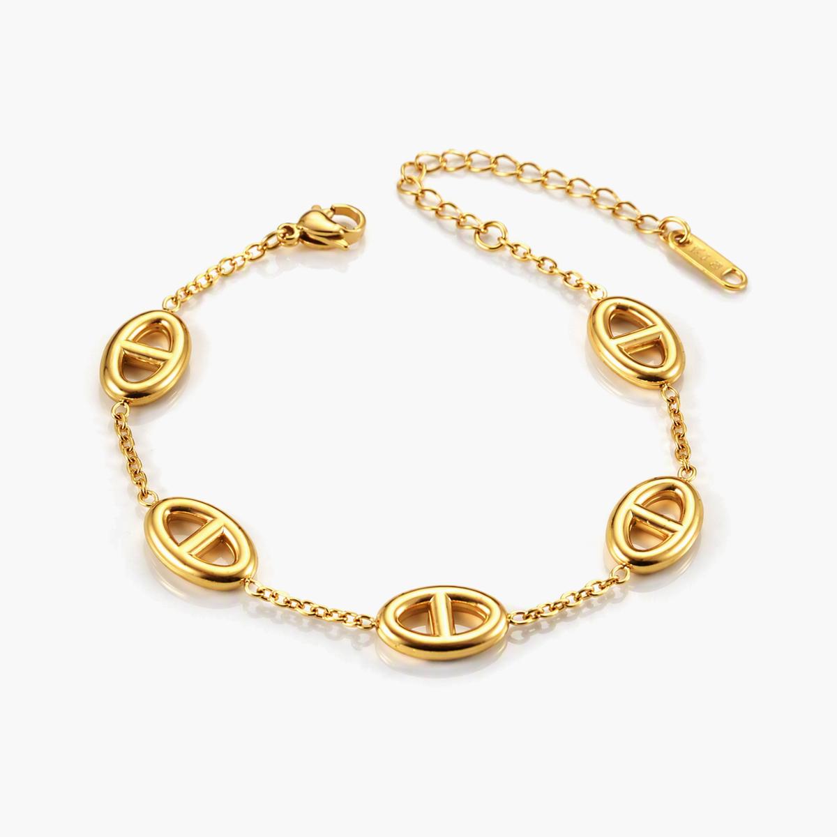 Dainty Oval Link Bracelet