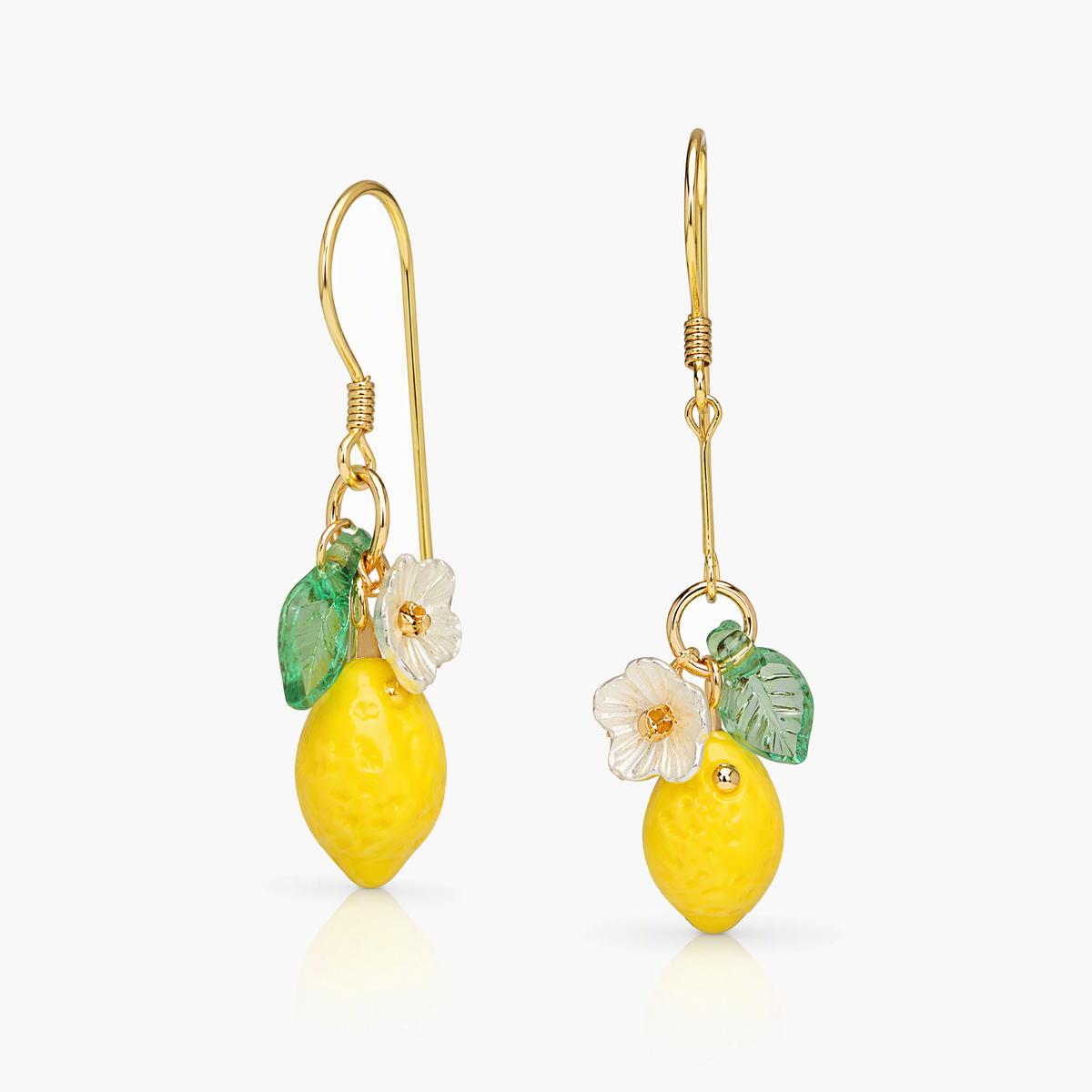 Cute Lemon Drop Earrings