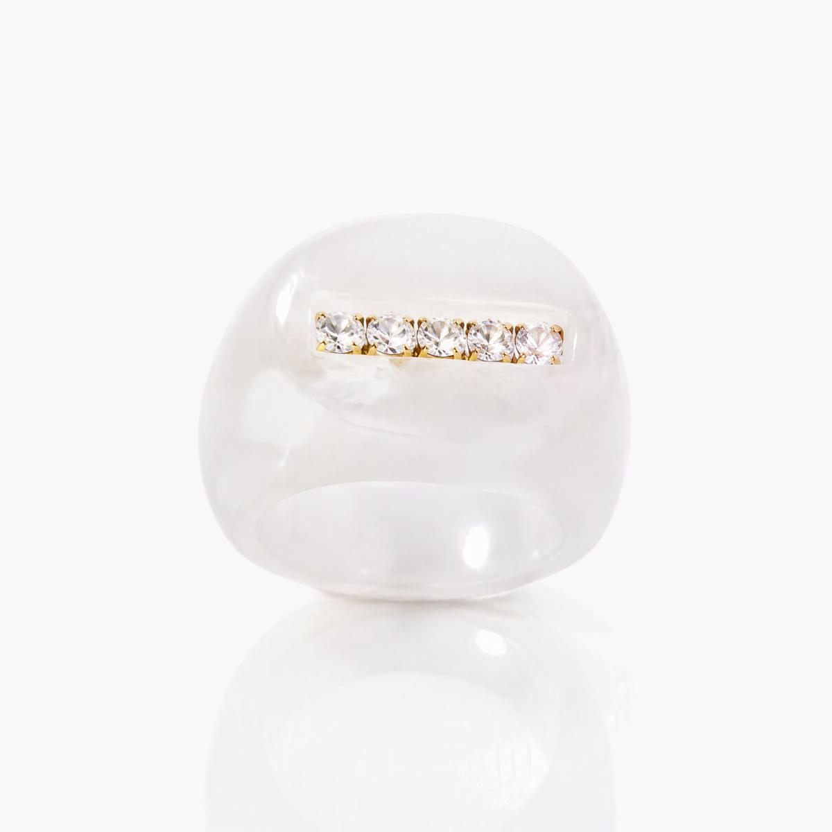Chunky Five-Stone Ring