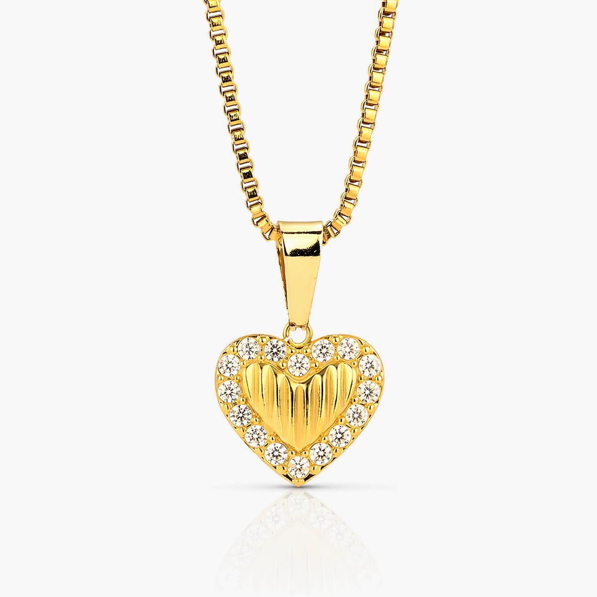 Cute Heart Pendant Necklace