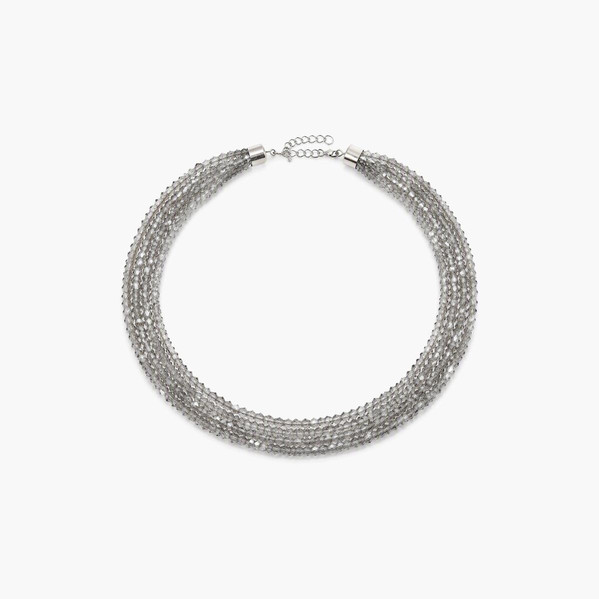 Minimalist Multi-Strand Beaded Necklace