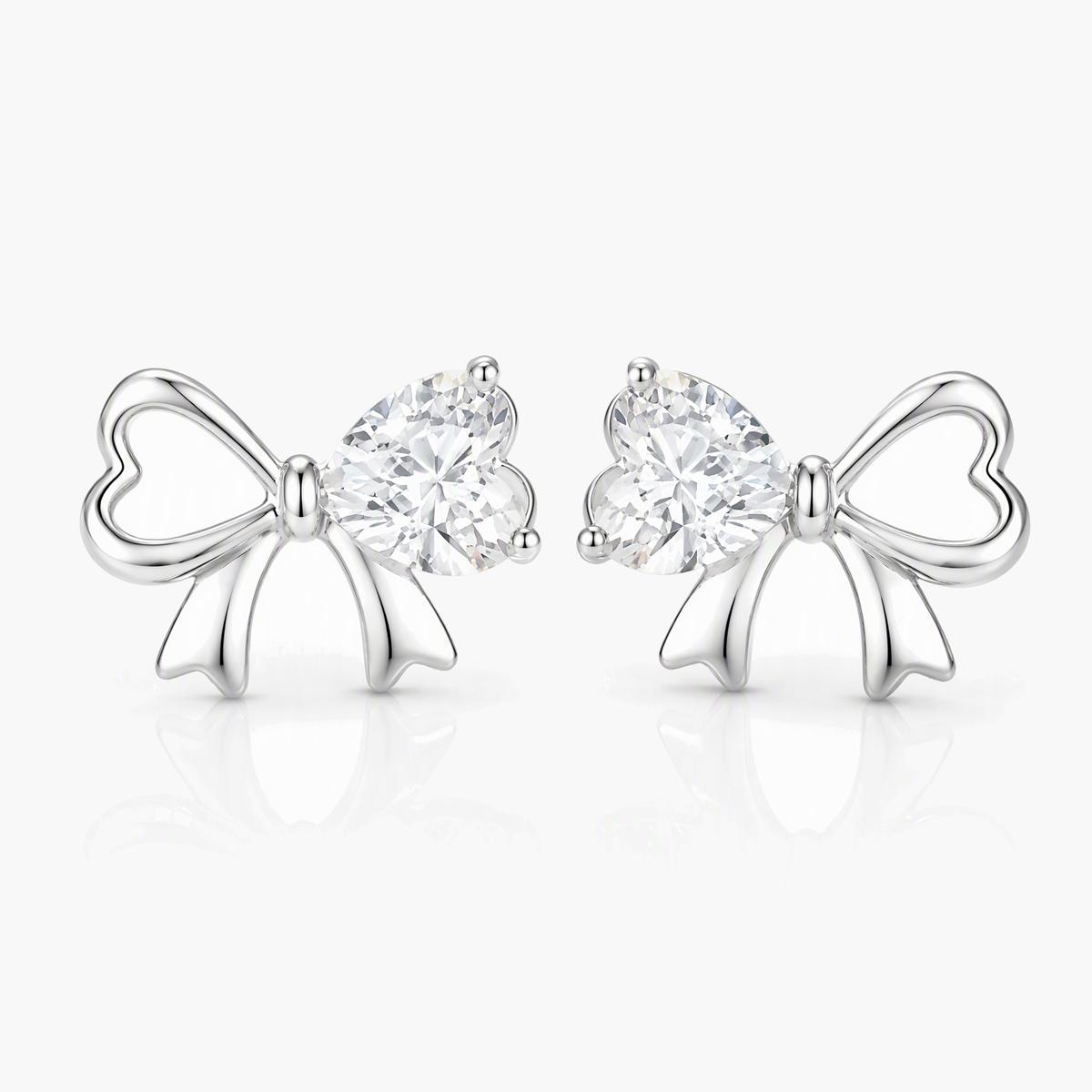 Cute Bow Knot Stud Earrings