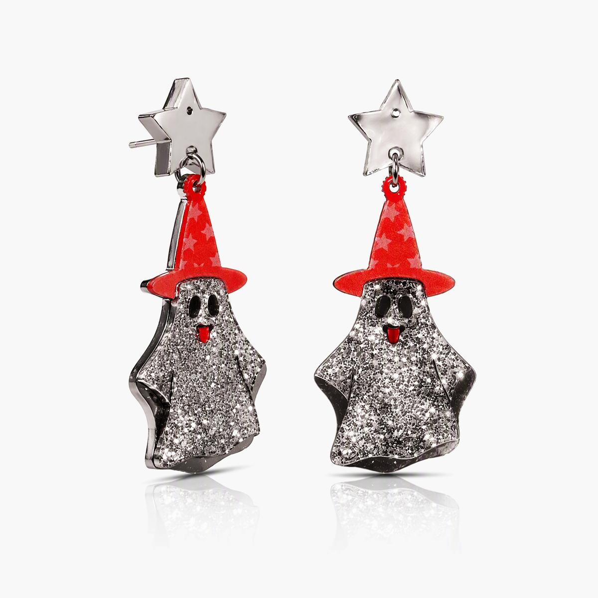 Cute Halloween Motif Drop Earrings