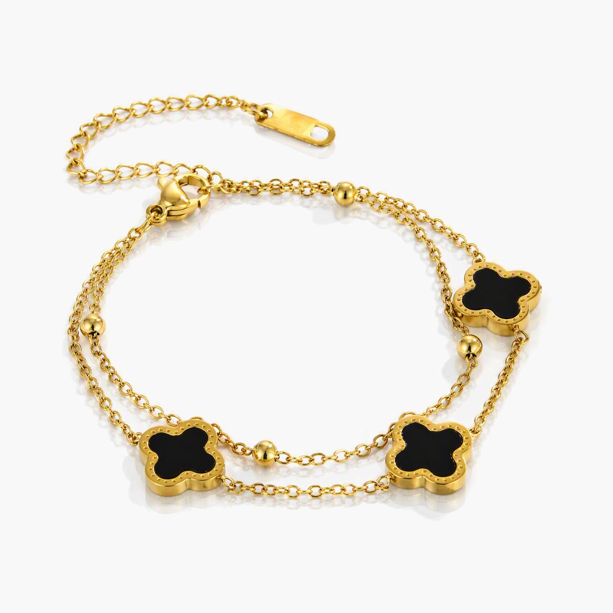 Four-Leaf Clover Bracelet