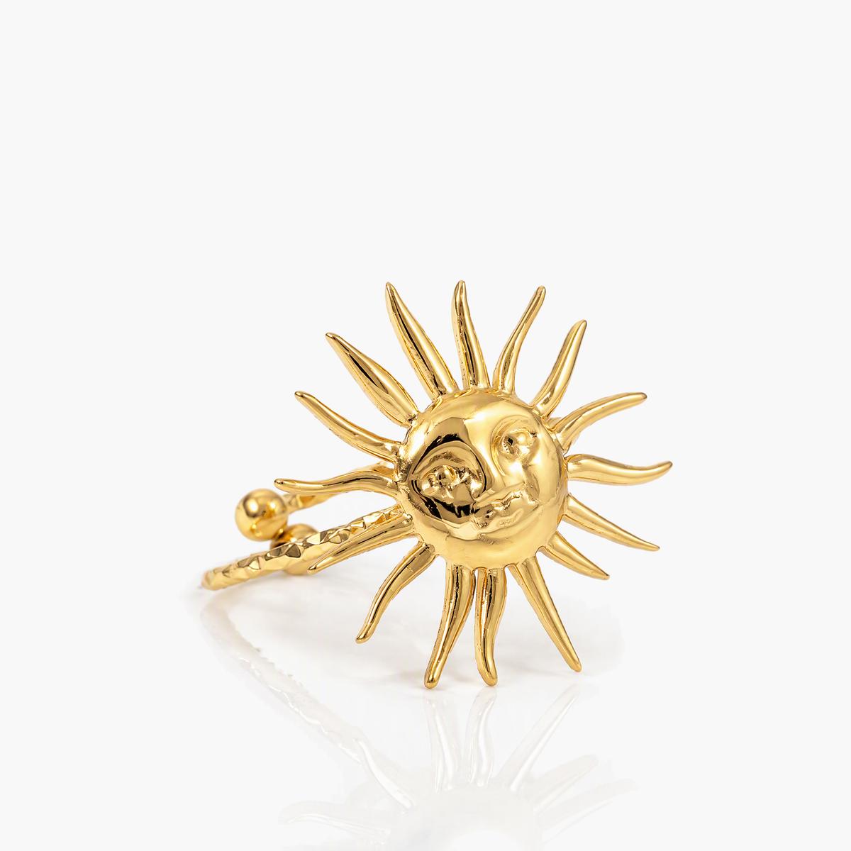 Sun Face Ring