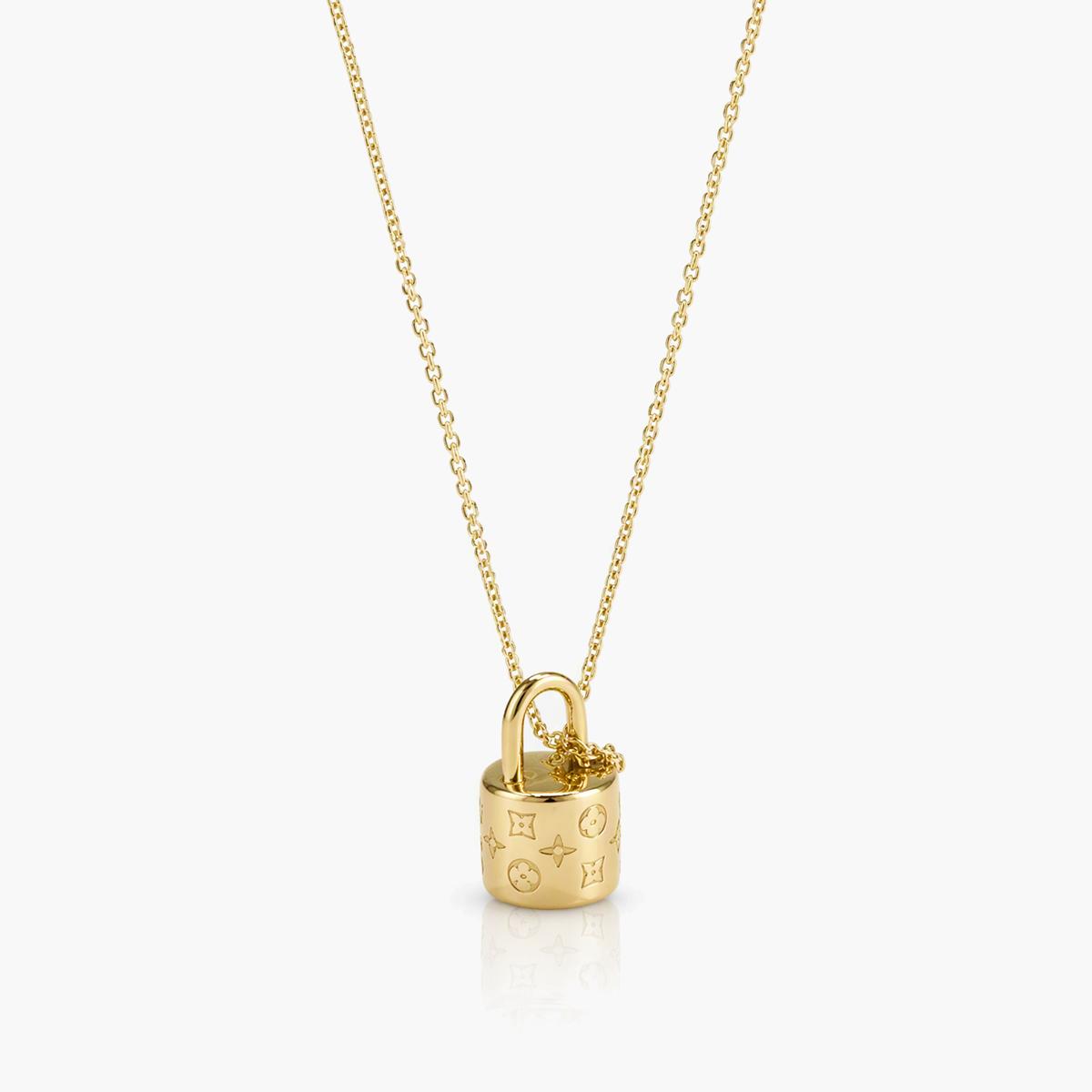Padlock Pendant Necklace