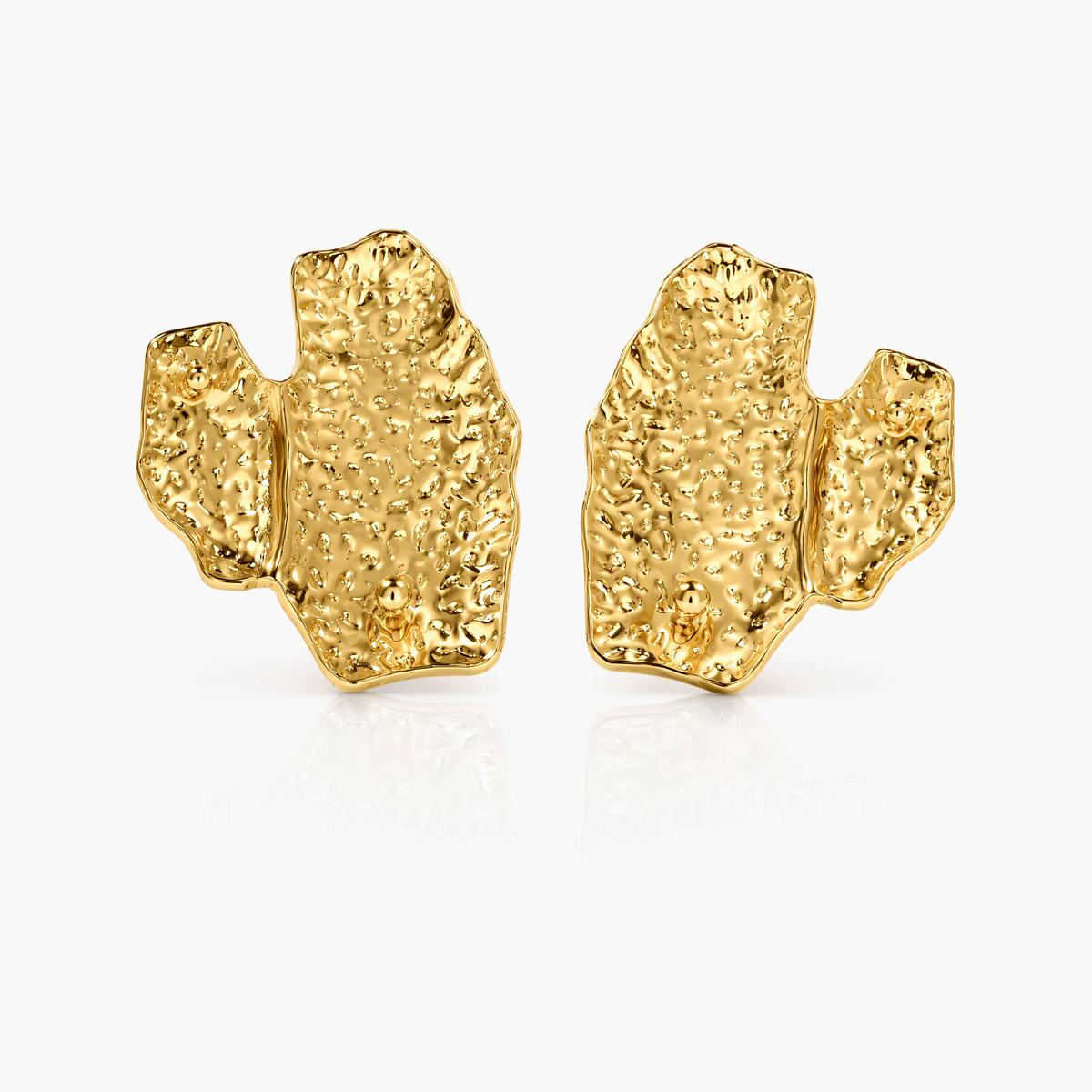 Trendy Leaf Branch Stud Earrings