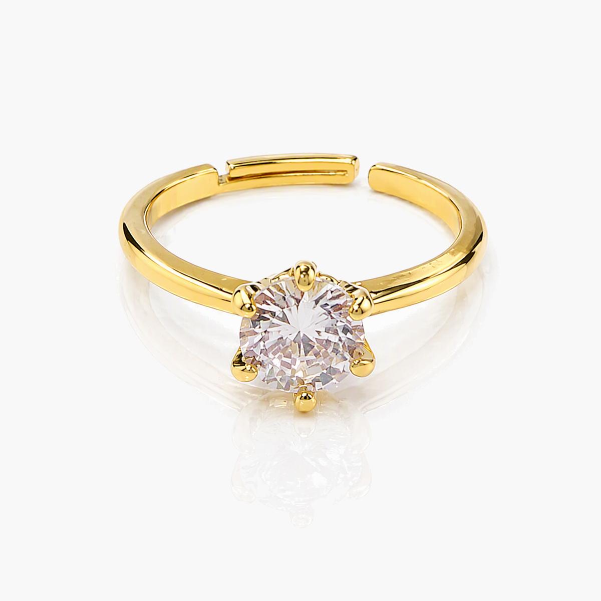 Elegant Flower Ring