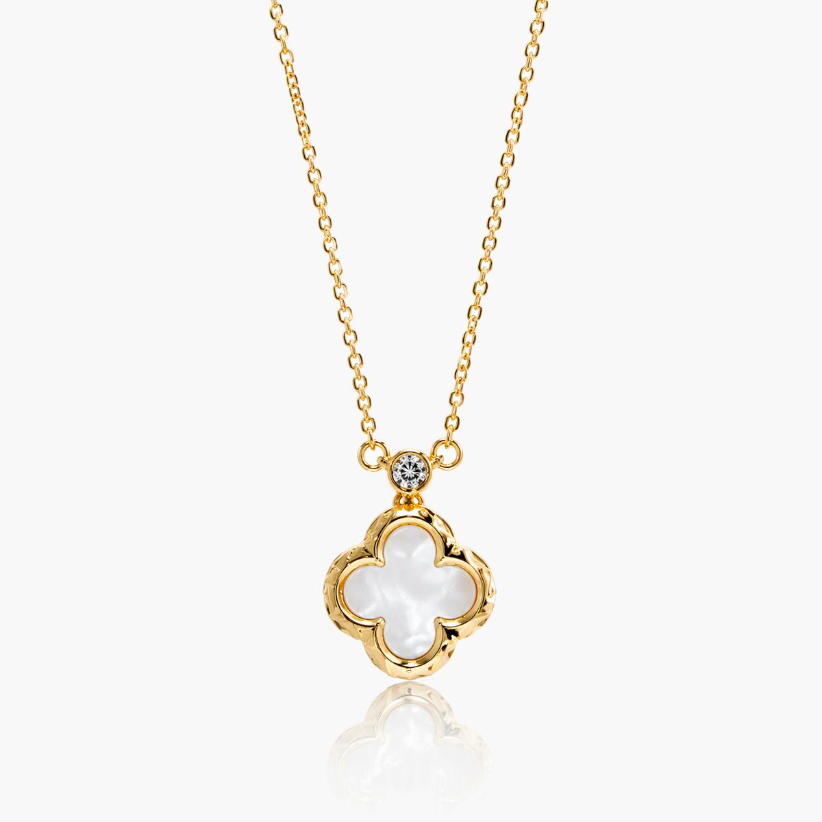 Four-Leaf Clover Pendant Necklace
