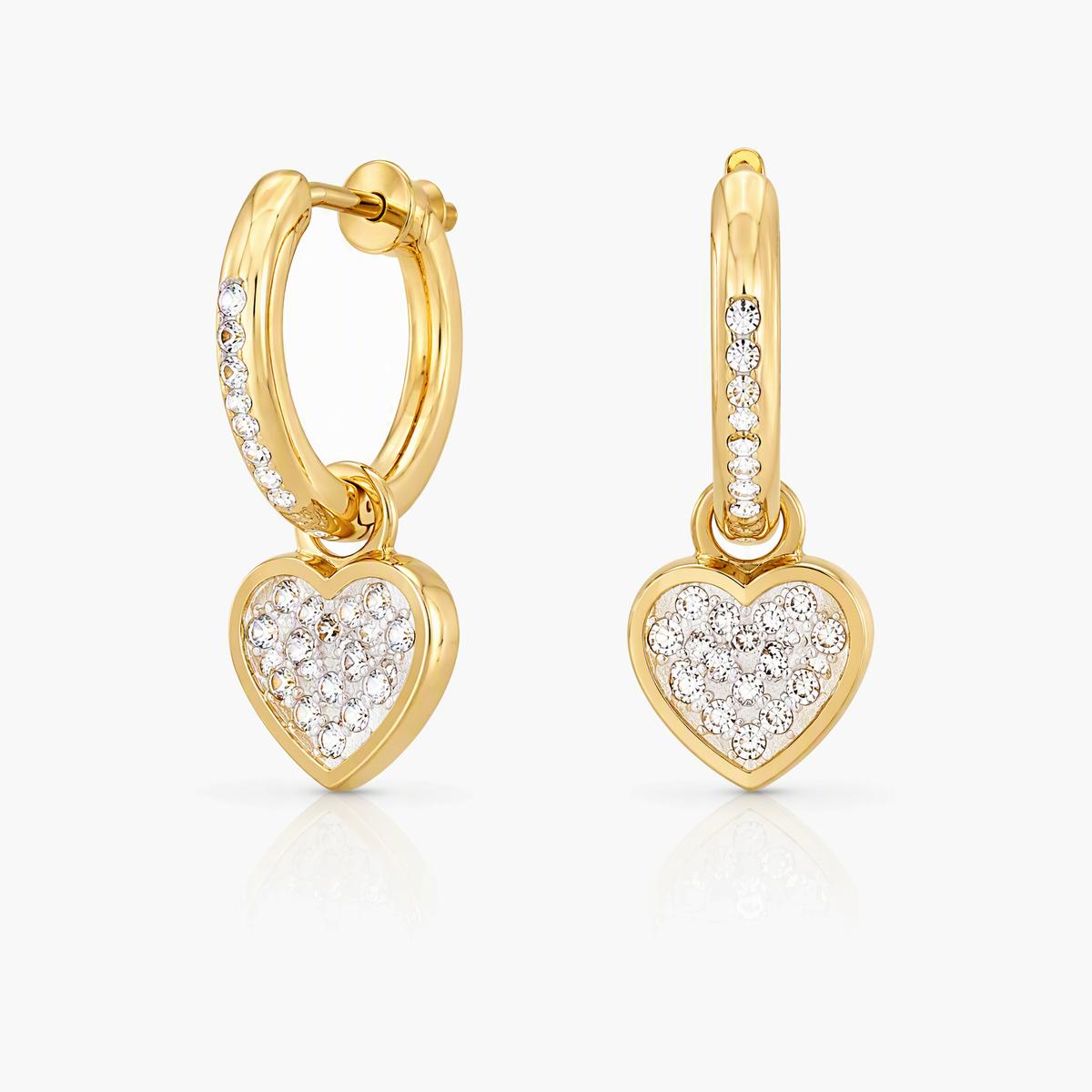 Dainty Charm Huggie Earrings