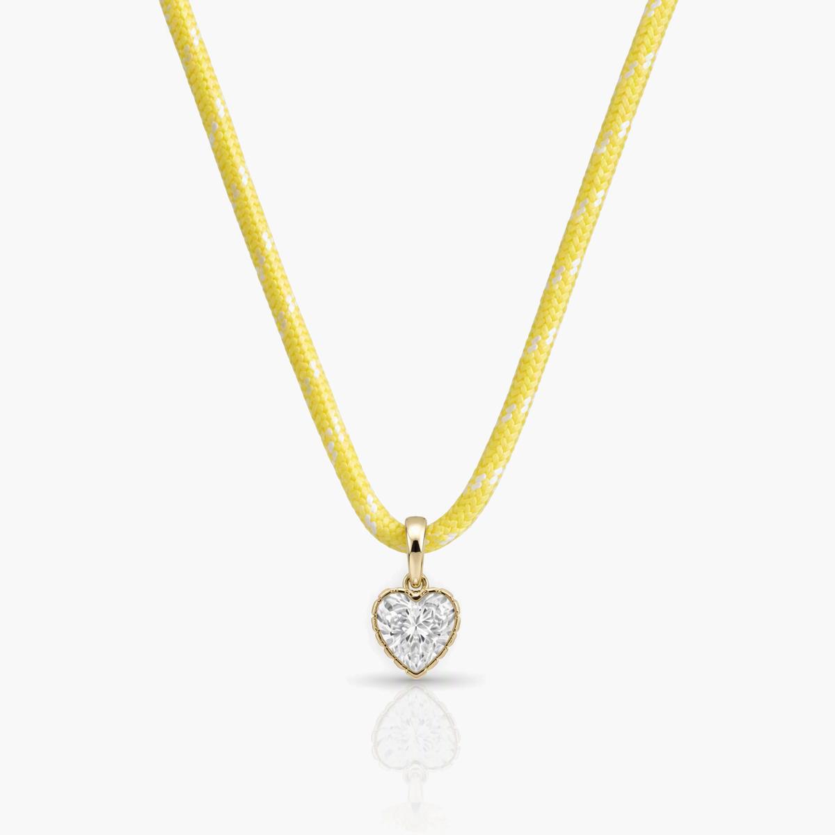 Trendy Heart Charm Necklace