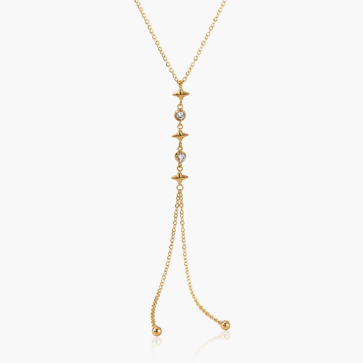 Dainty Star Y-Necklace