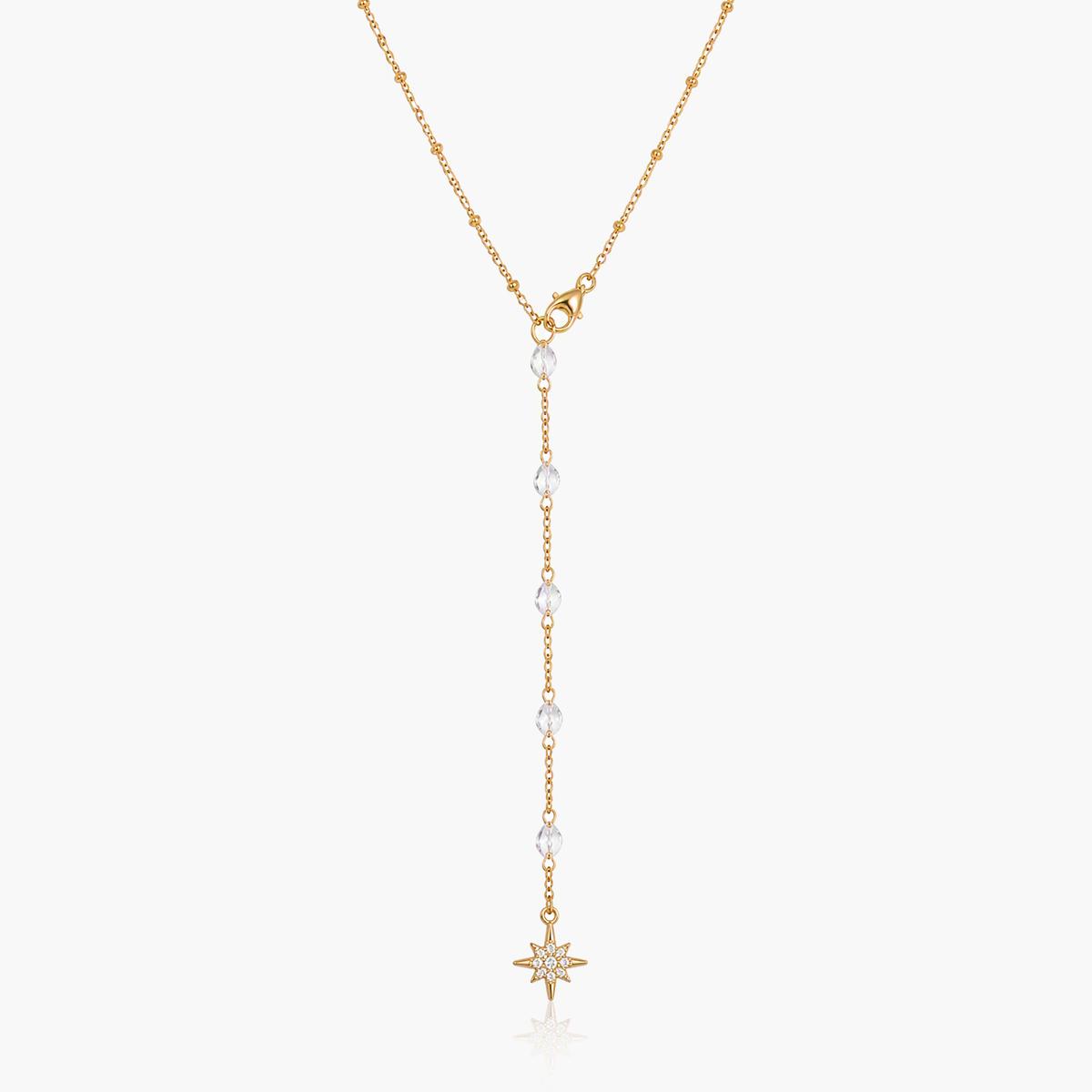 Dainty Star Charm Y-Necklace