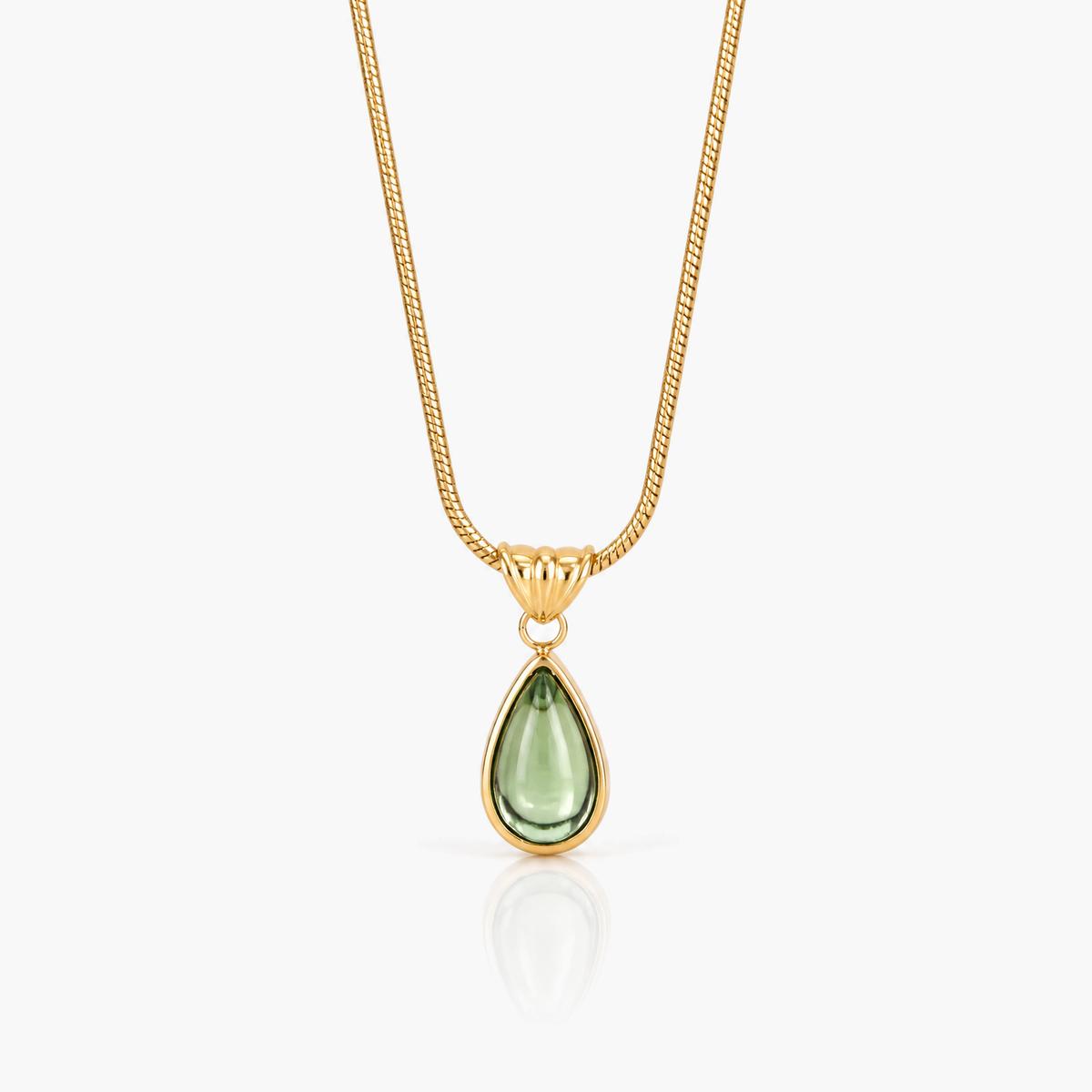 Teardrop Pendant Necklace