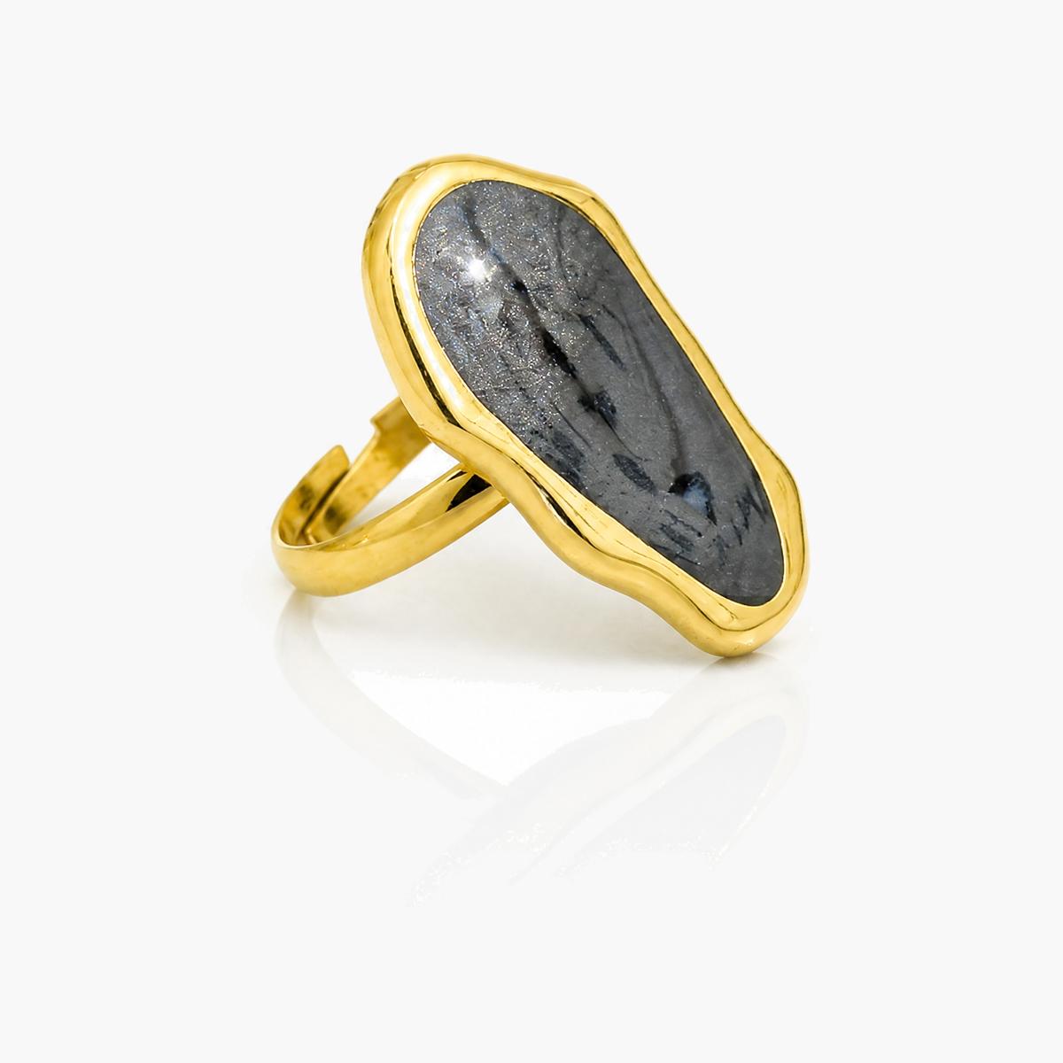 Trendy Irregular Stone Ring