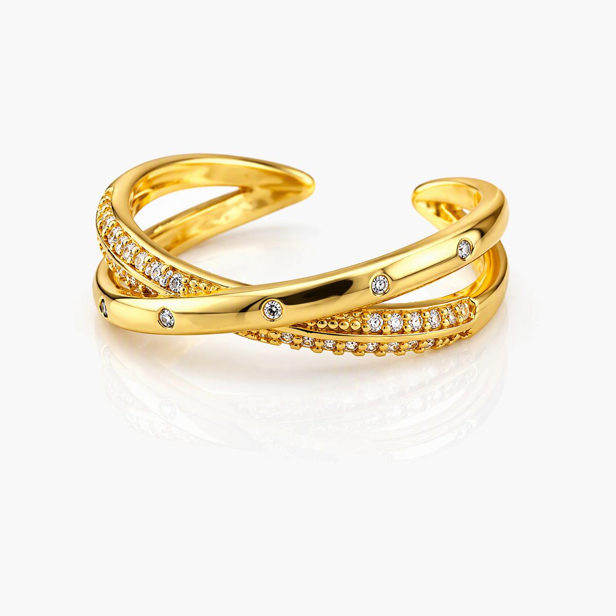 Leaf Branch Wrap Ring