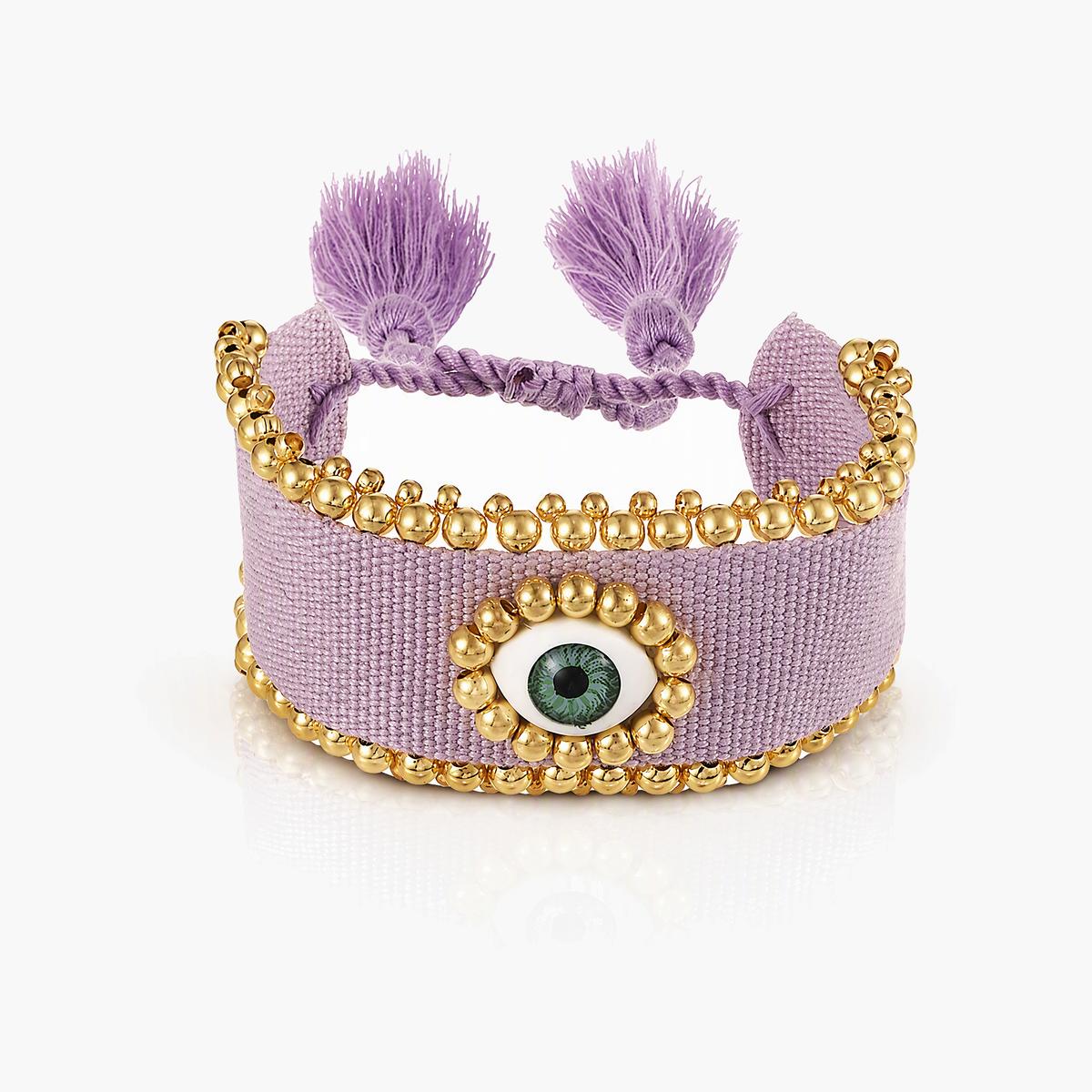 Boho Evil Eye Beaded Bracelet