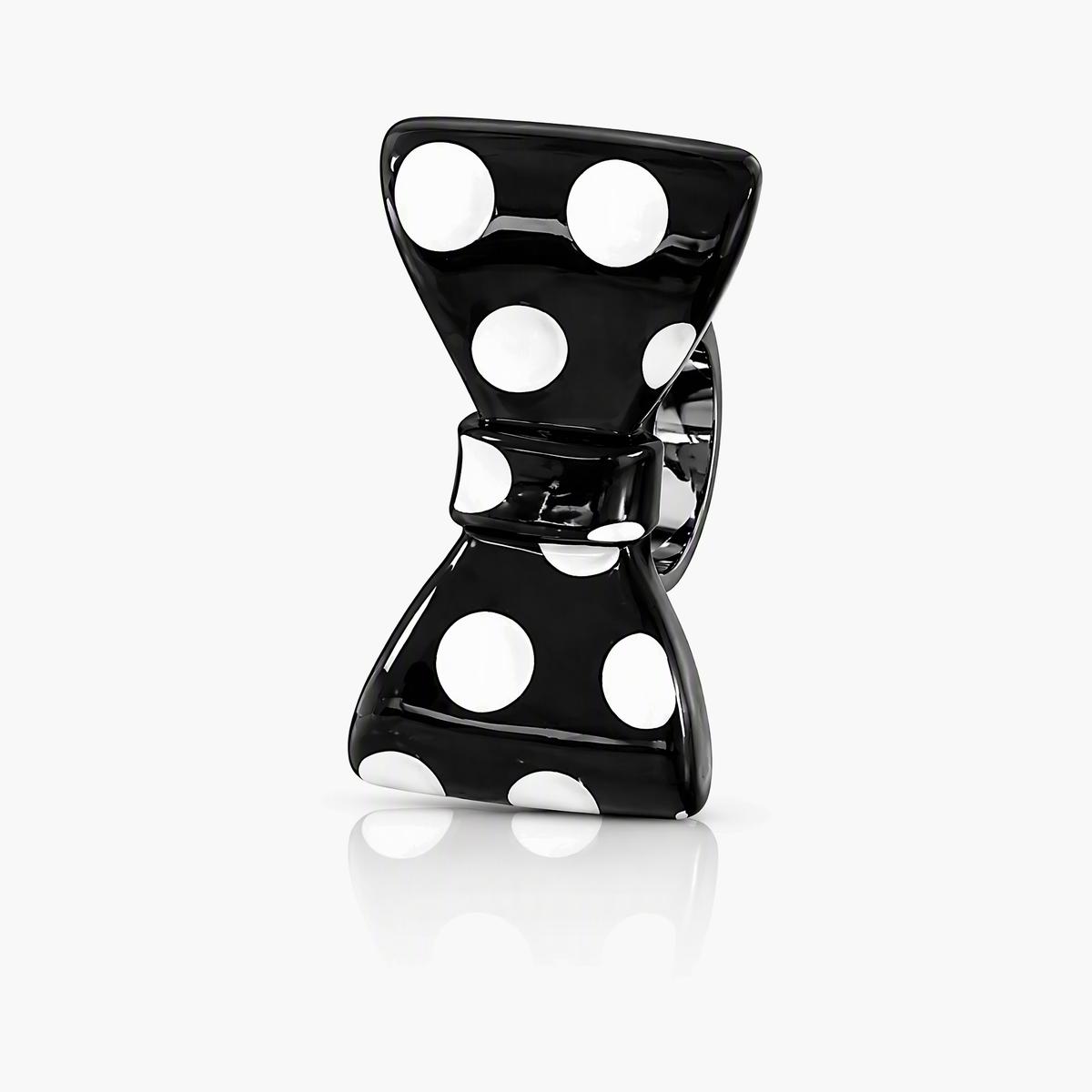 Cute Polka Dot Bow Ring