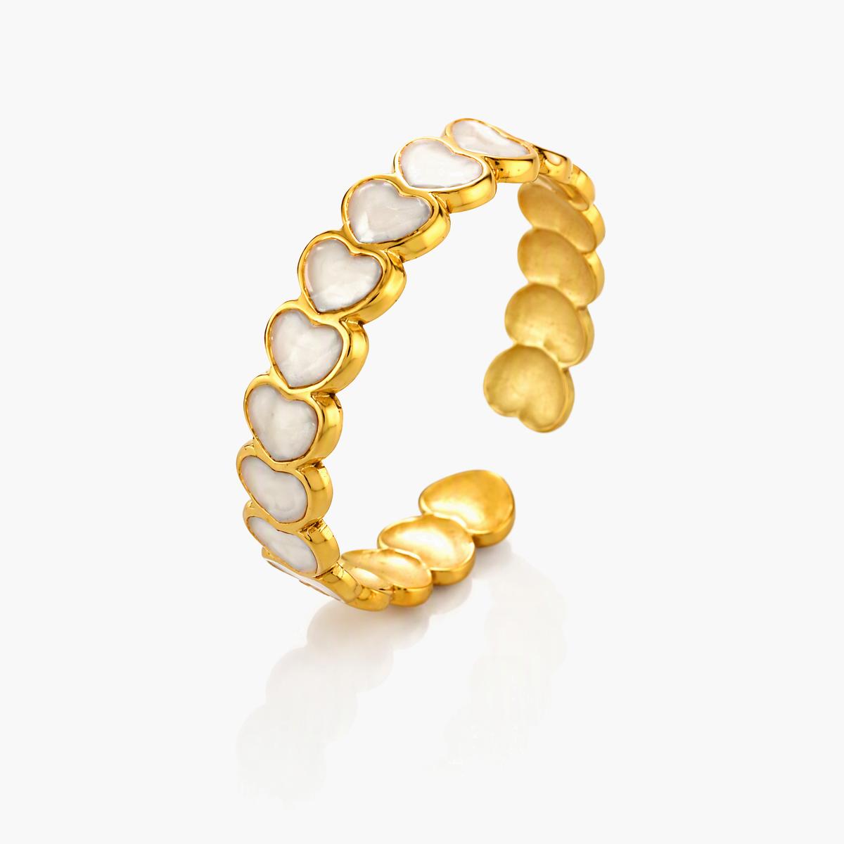Cute Heart Stackable Ring