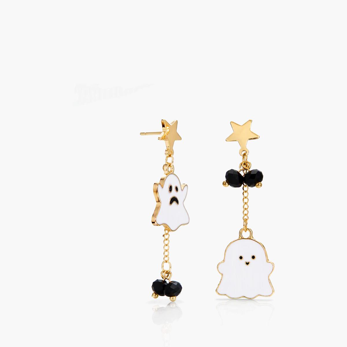 Cute Ghost Star Drop Earrings