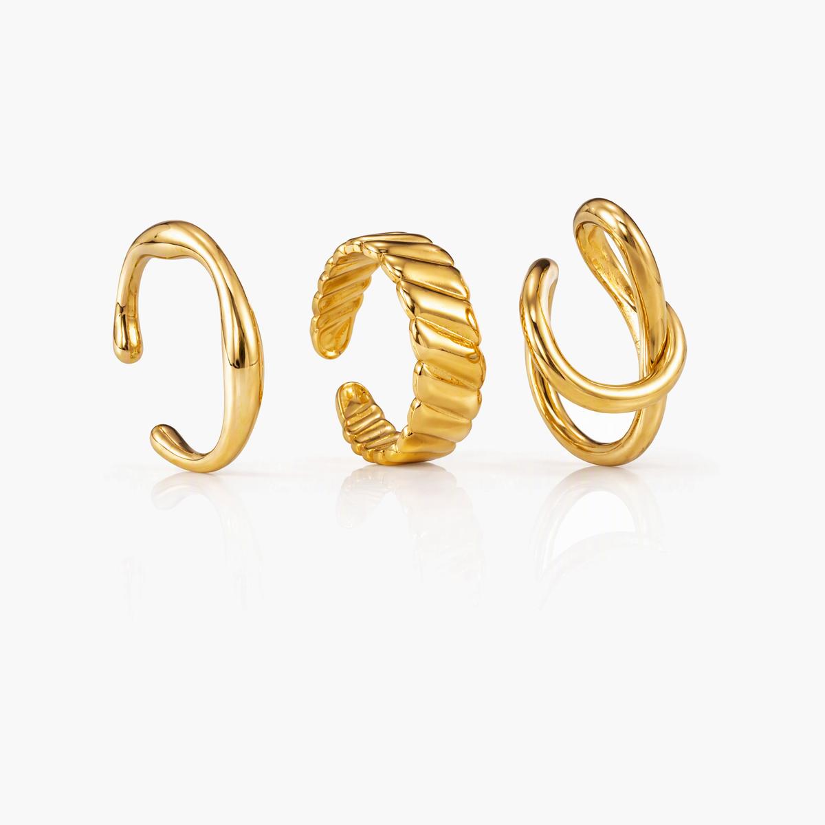 Twisted Open Cuff Ring