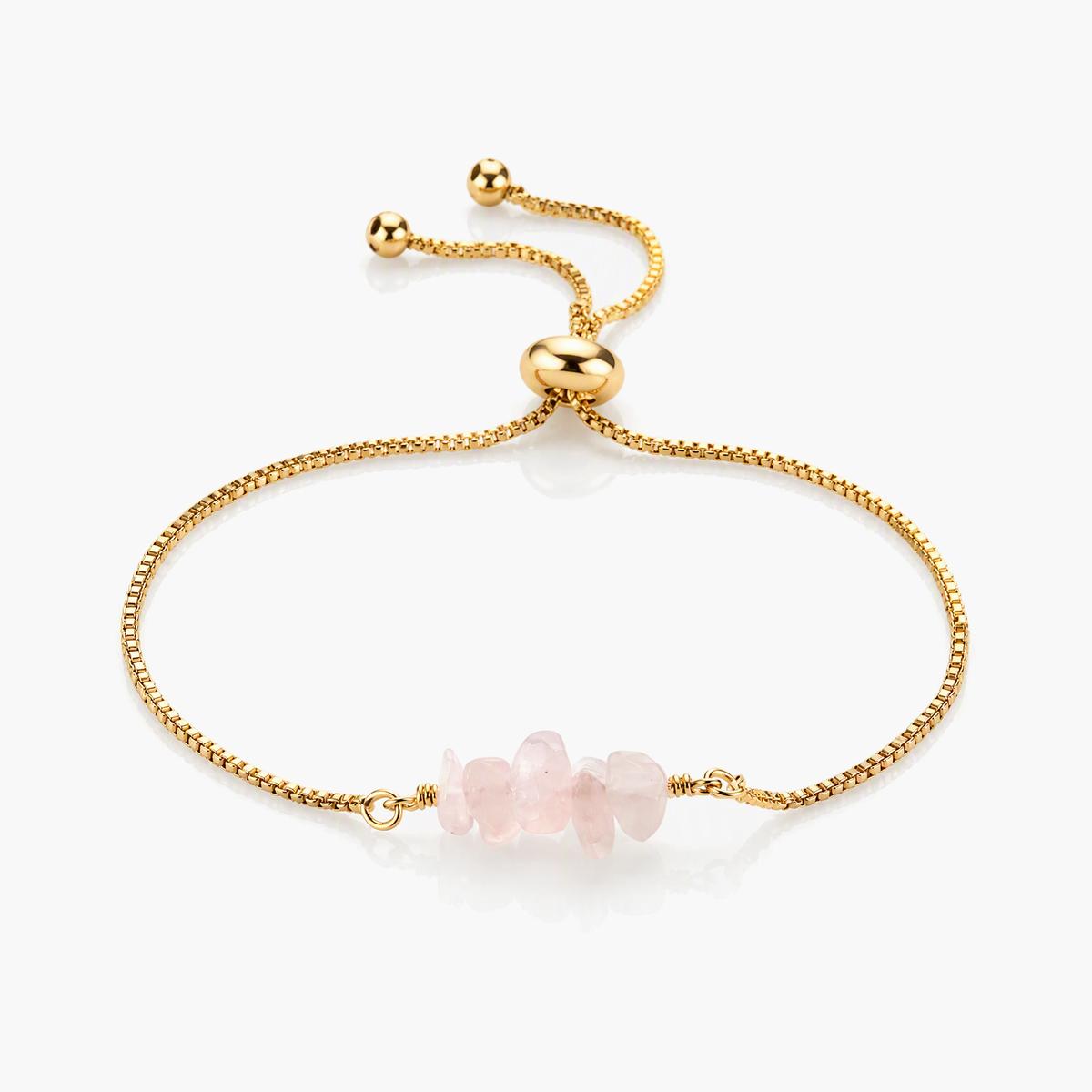 Dainty Stone Chip Bracelet