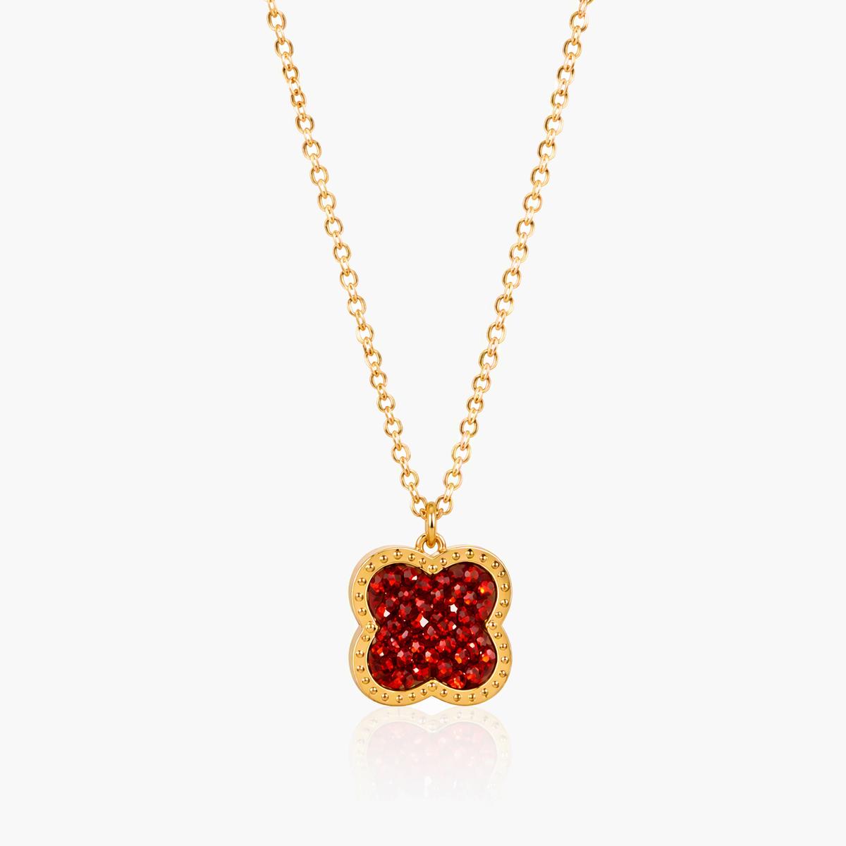 Four-Leaf Clover Pendant Necklace